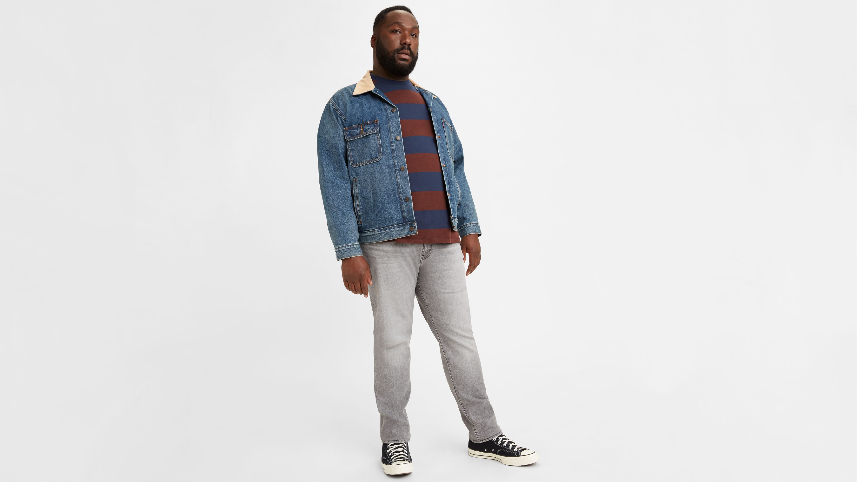 512™ Slim Taper Levi's® Flex Men's Jeans (big & Tall) - Grey | Levi's® US