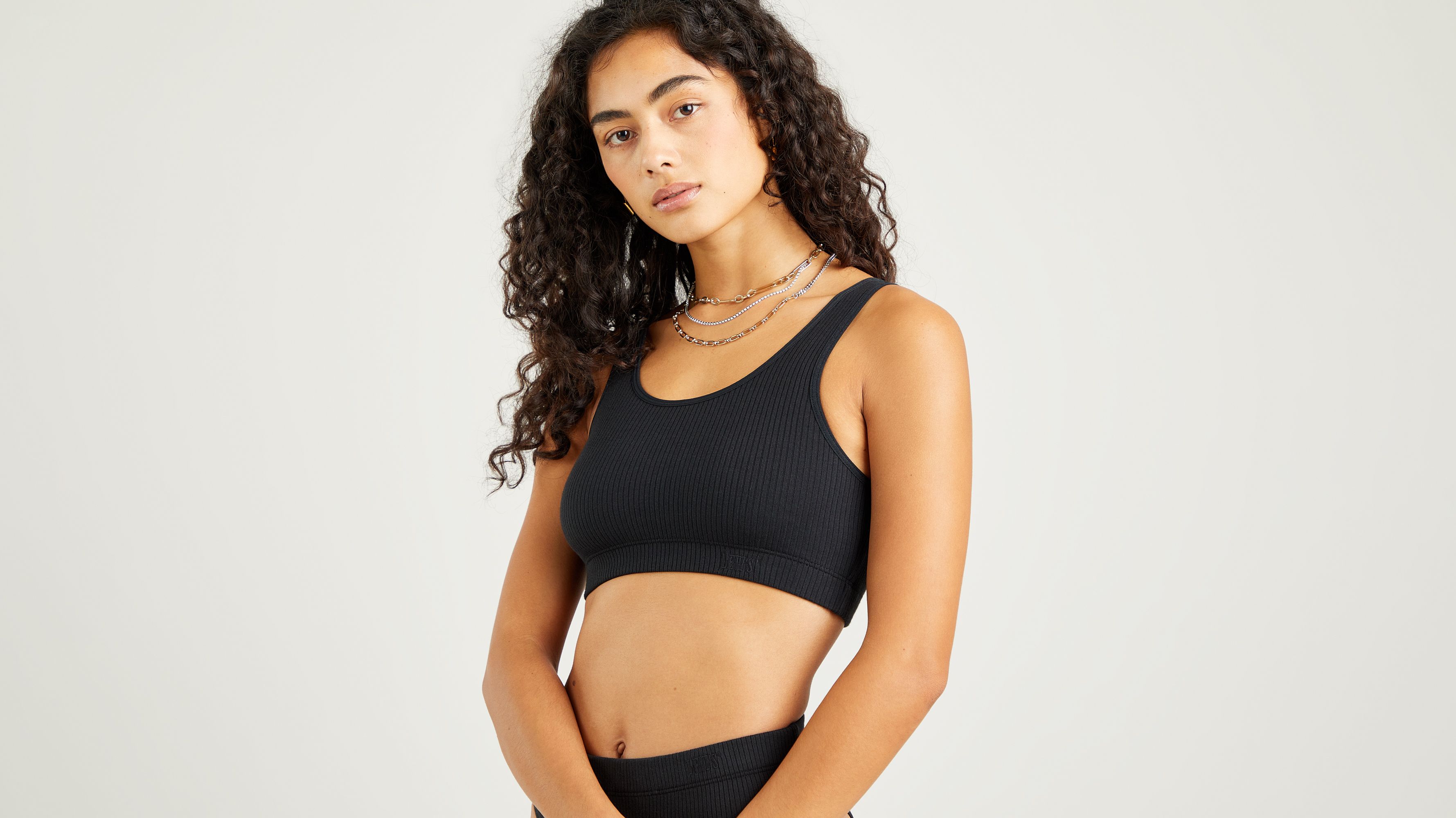 Soutien-gorge côtelé 1