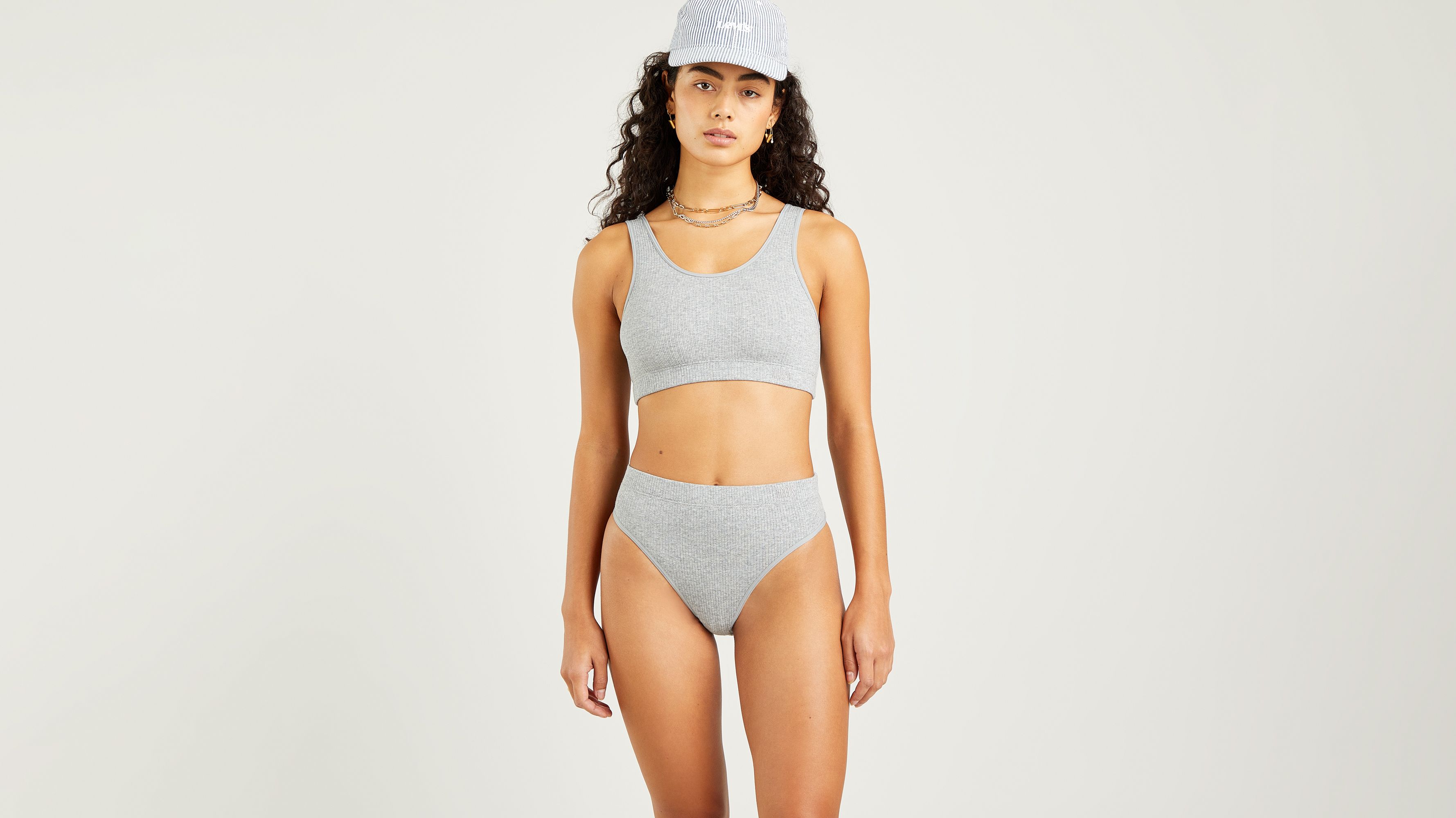 Rib High Rise Brief 5