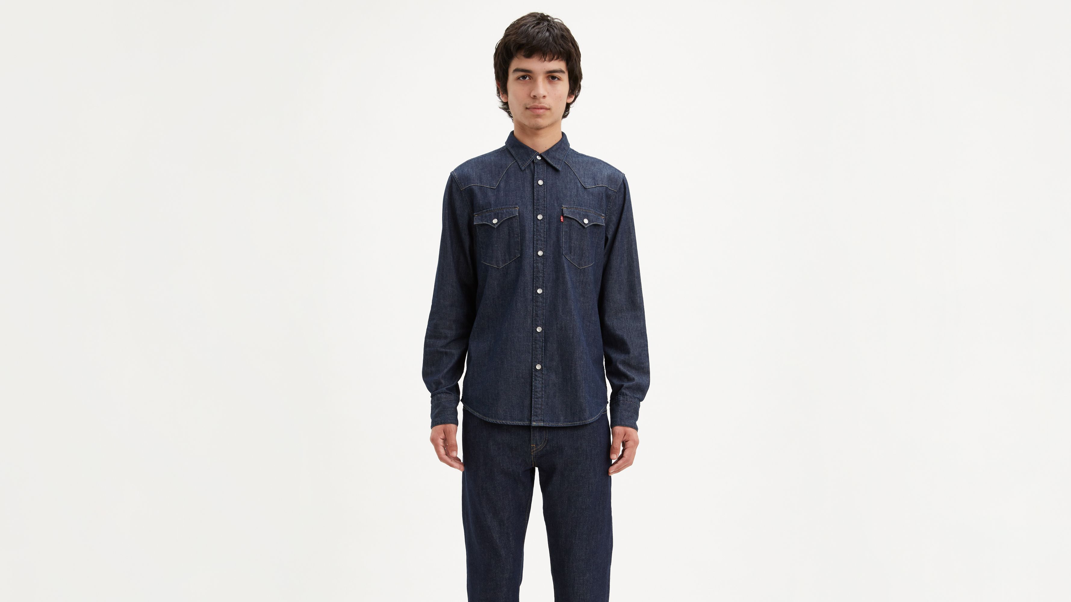 Camisa Barstow Western (tallas grandes) 1