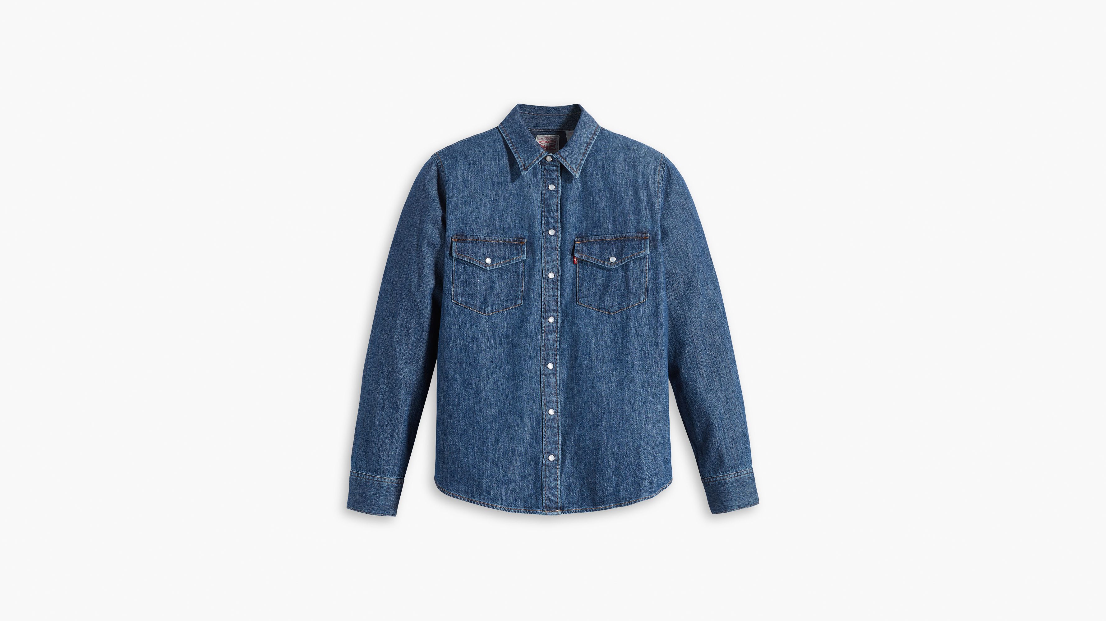 Levi's western denim clearance shirt