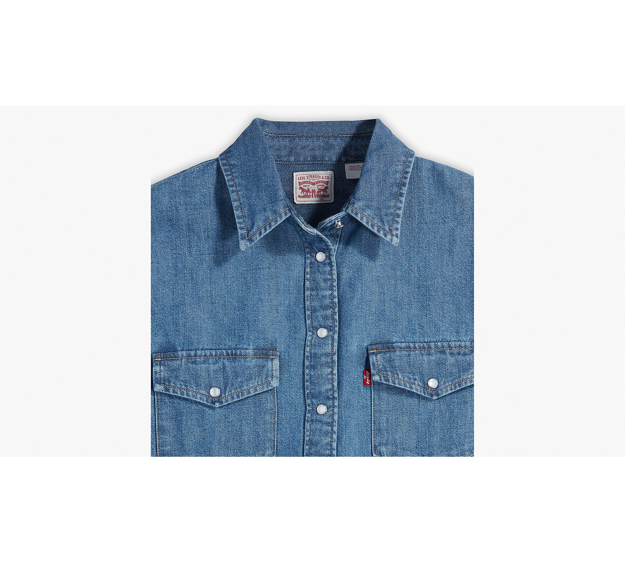 Iconic Western Shirt - Blue | Levi's® GB