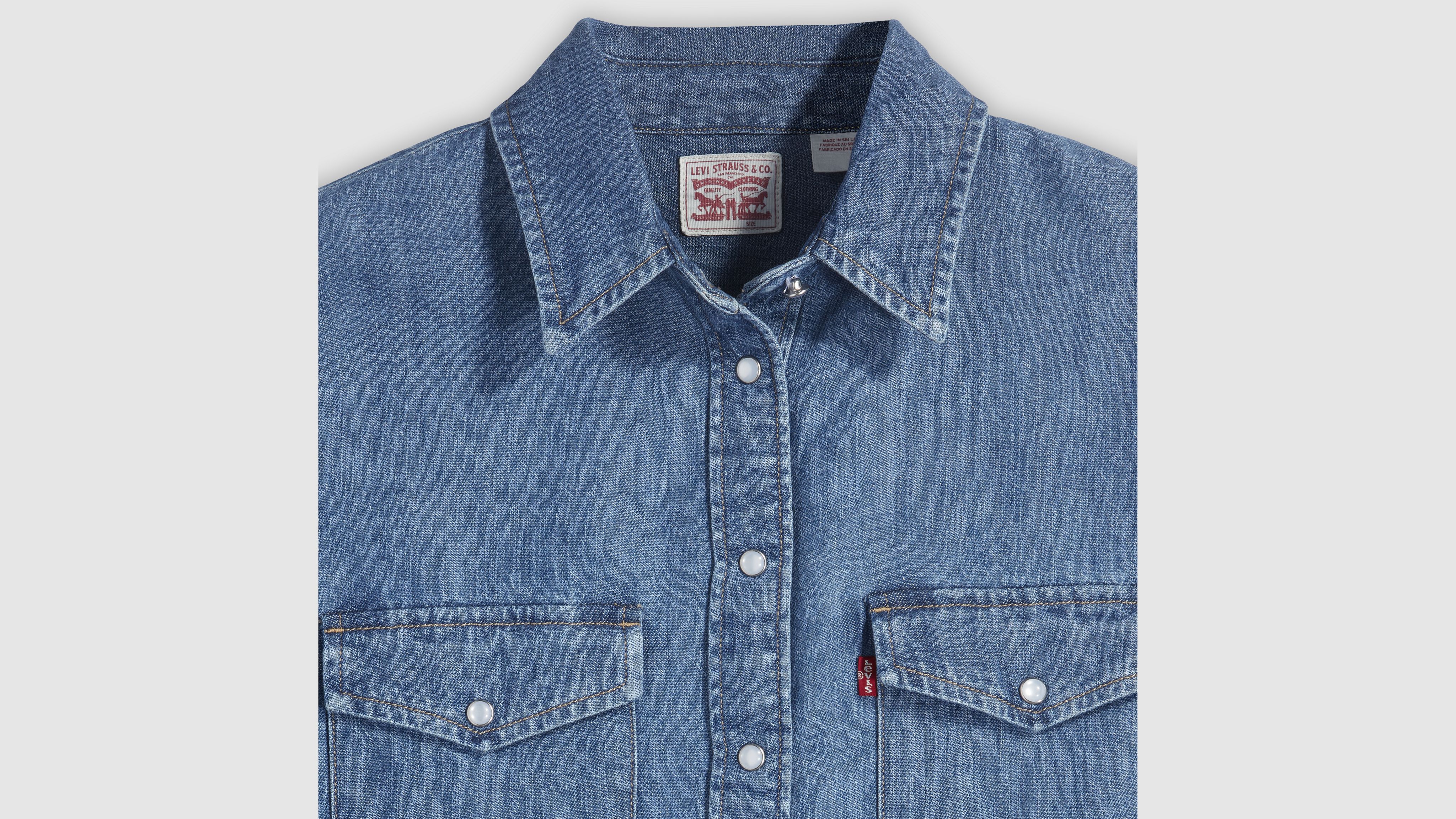Iconic Western Denim Shirt - Medium Wash | Levi's® US