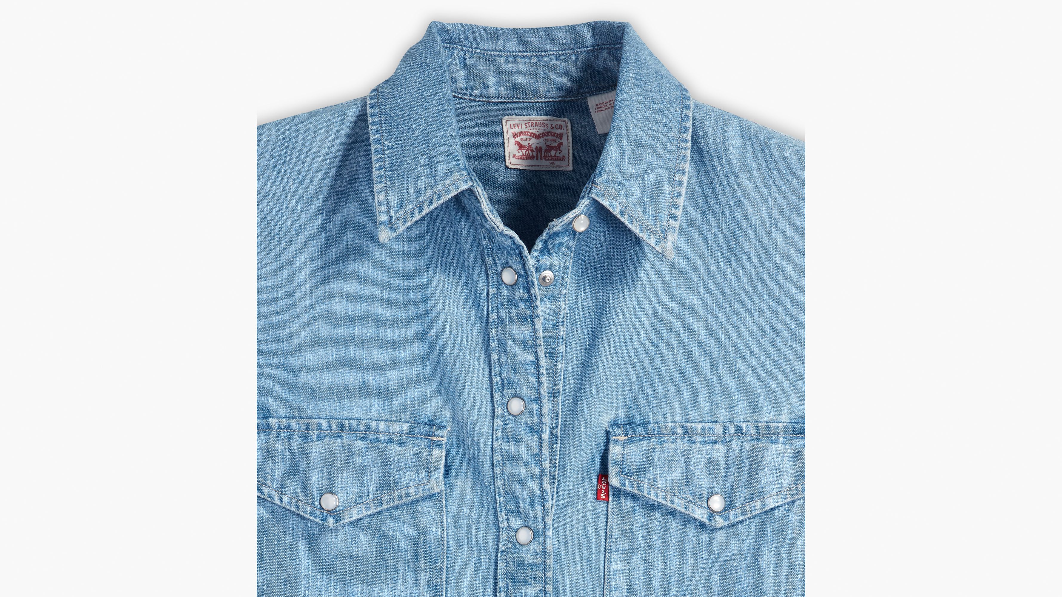 Levi western hot sale shirt