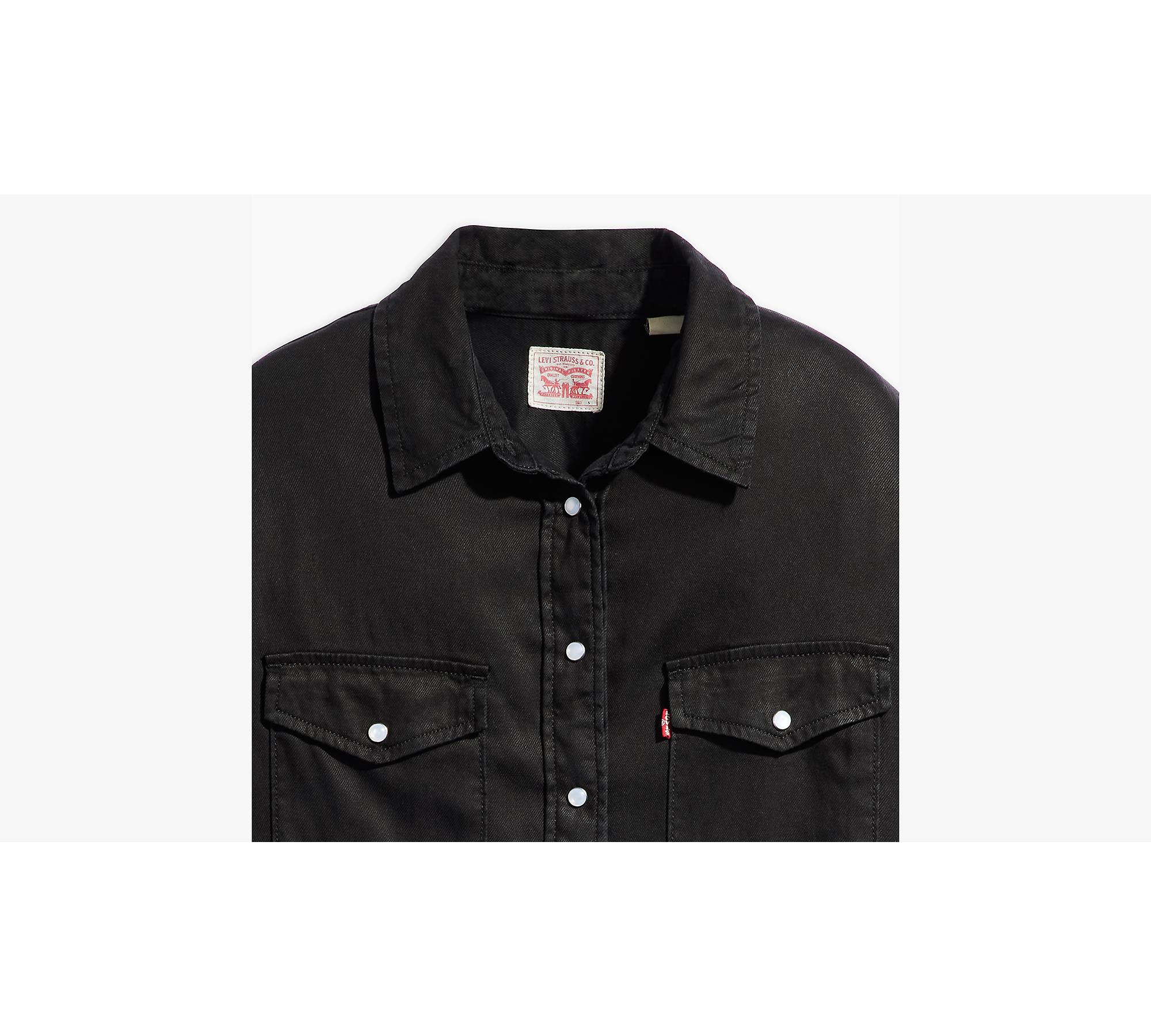 Iconic Western Denim Shirt - Black | Levi's® US