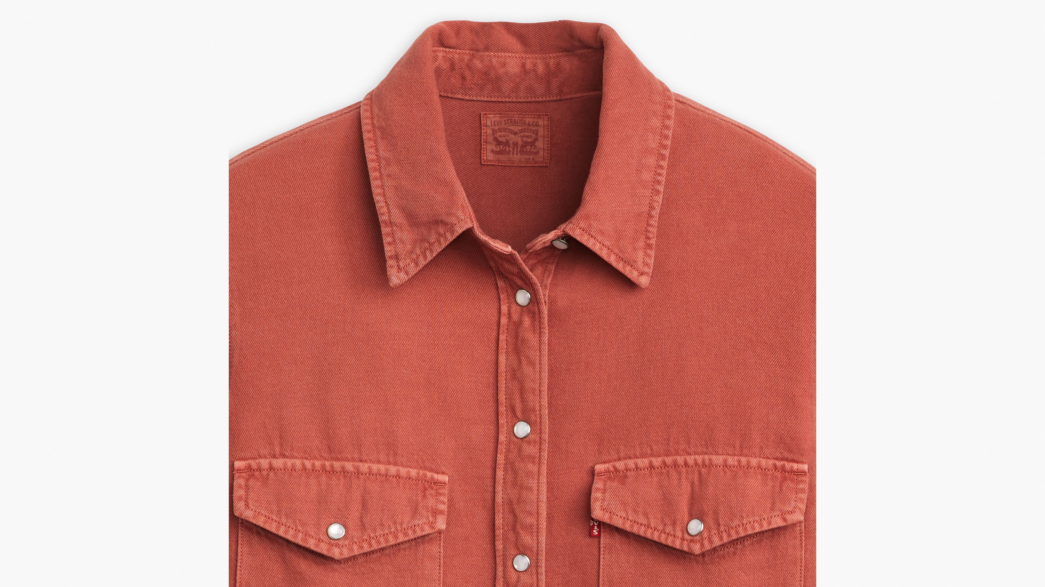 ▪️60’s【SWITCHING】DENIM  SHIRT Iconic Western Denim Shirt - Red | Levi's® US