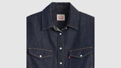 Iconic Western Linen+ Denim Shirt — Today's News - Dark Wash 6