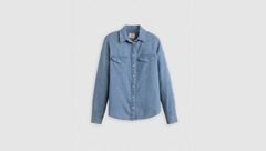 Iconic Western Linen+ Denim Shirt — Play Break - Medium Wash 5