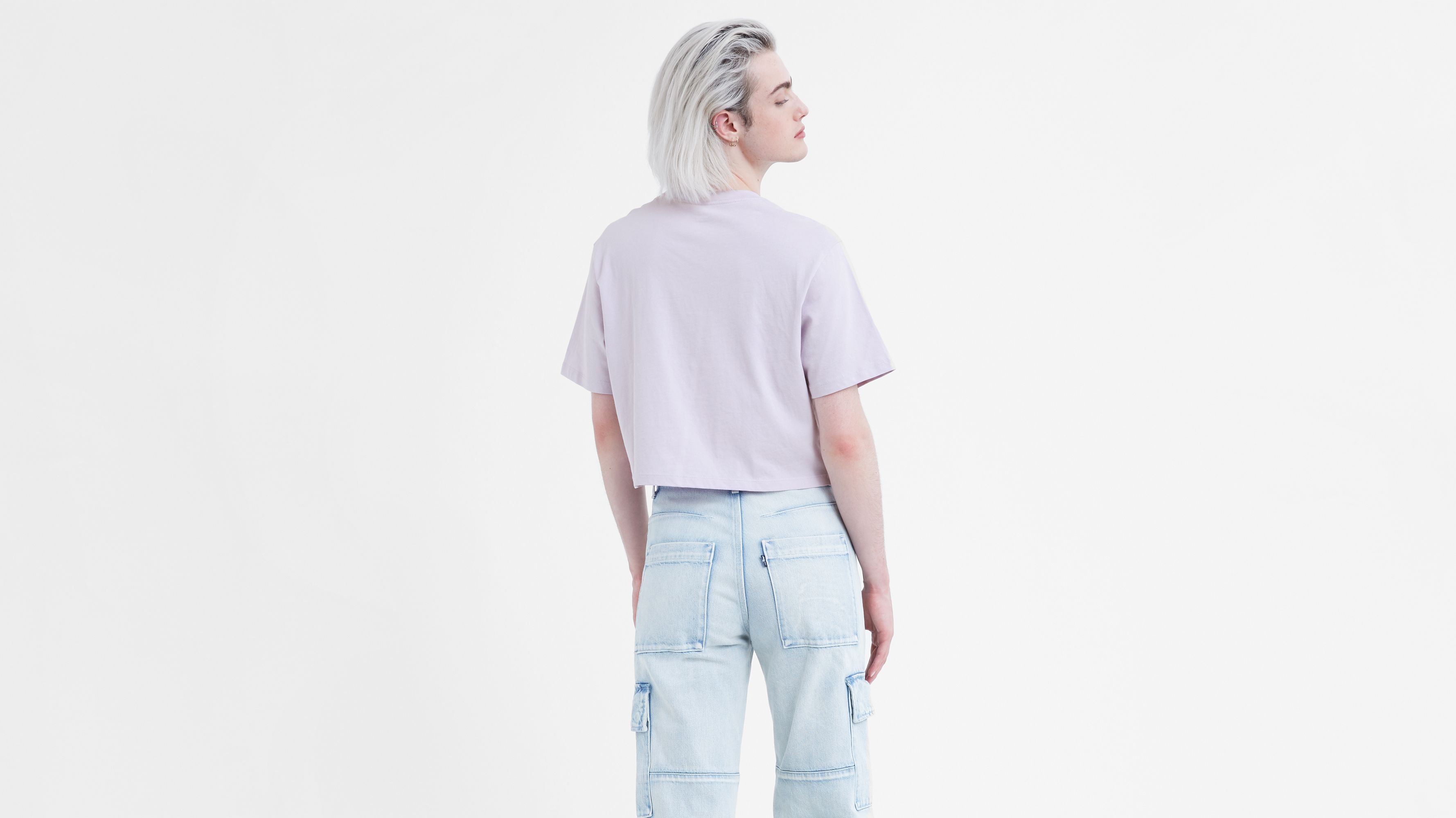 Levi's® Pride Community Cropped Tee Shirt 3