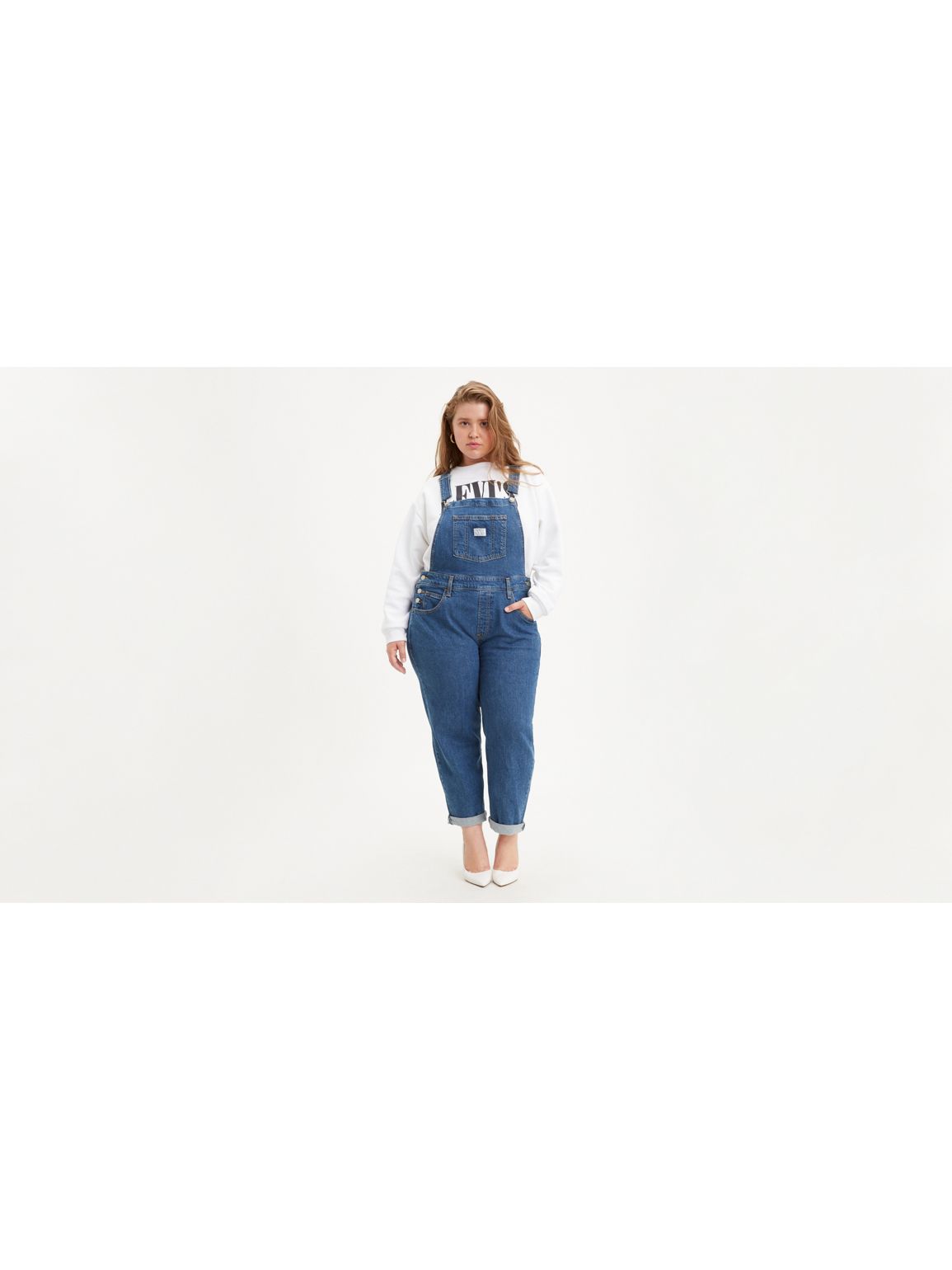 plus size linen overalls