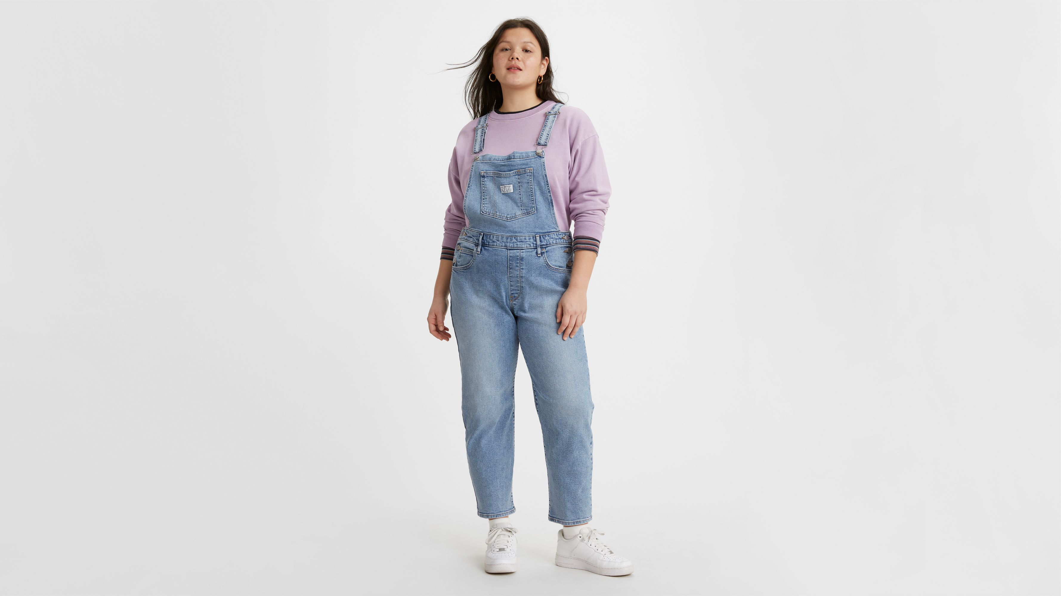 levis plus size overalls