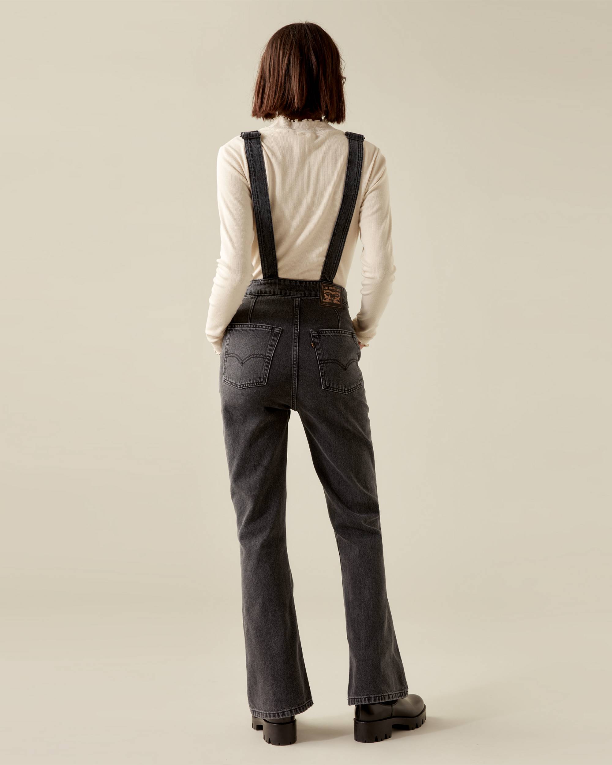 Levi's® X Karla Wide Leg Overalls - Black | Levi's® US Levi's® X Karla Wide Leg Overalls - Black | Levi's® US