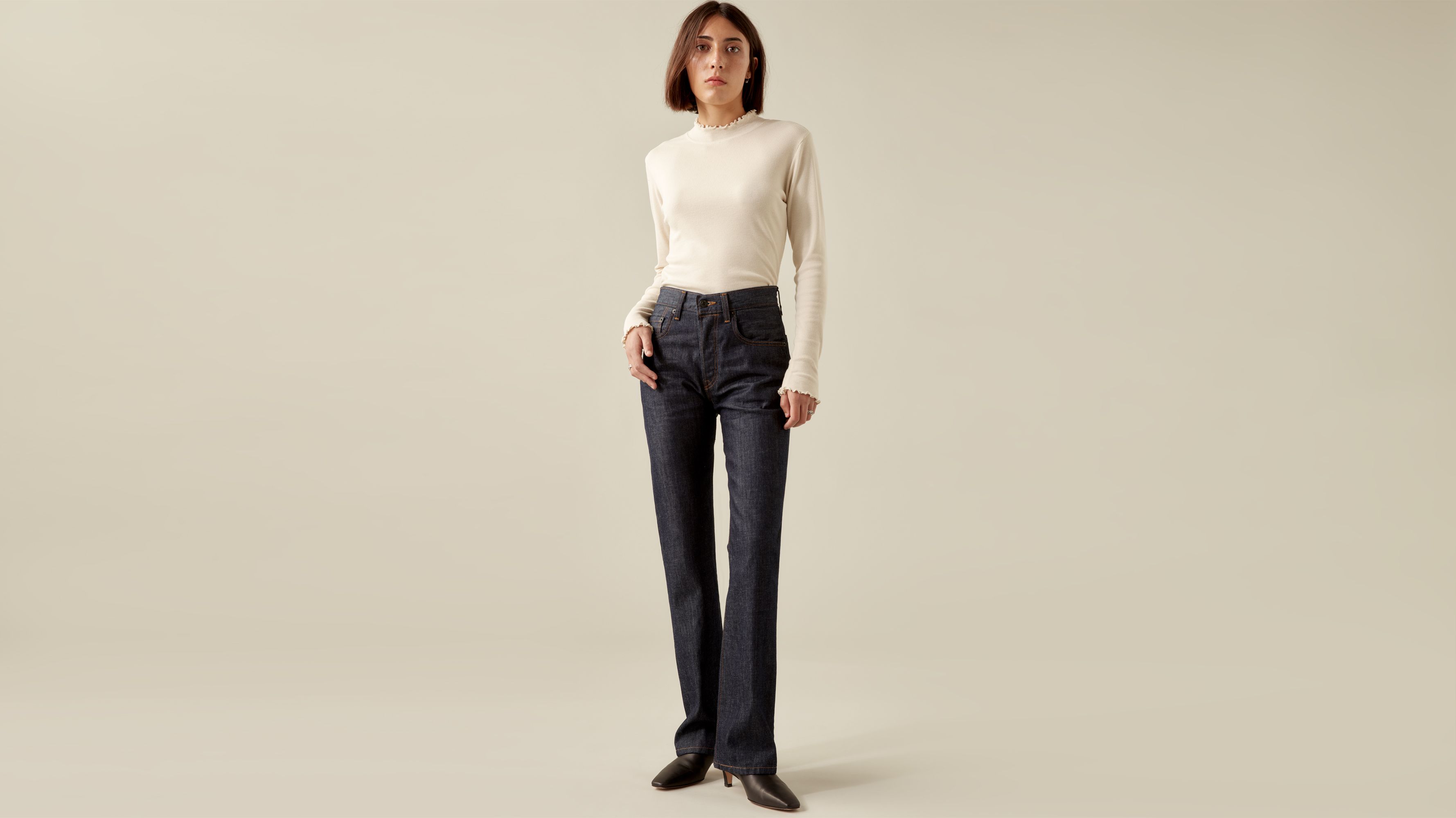 levi's womens flare jeans