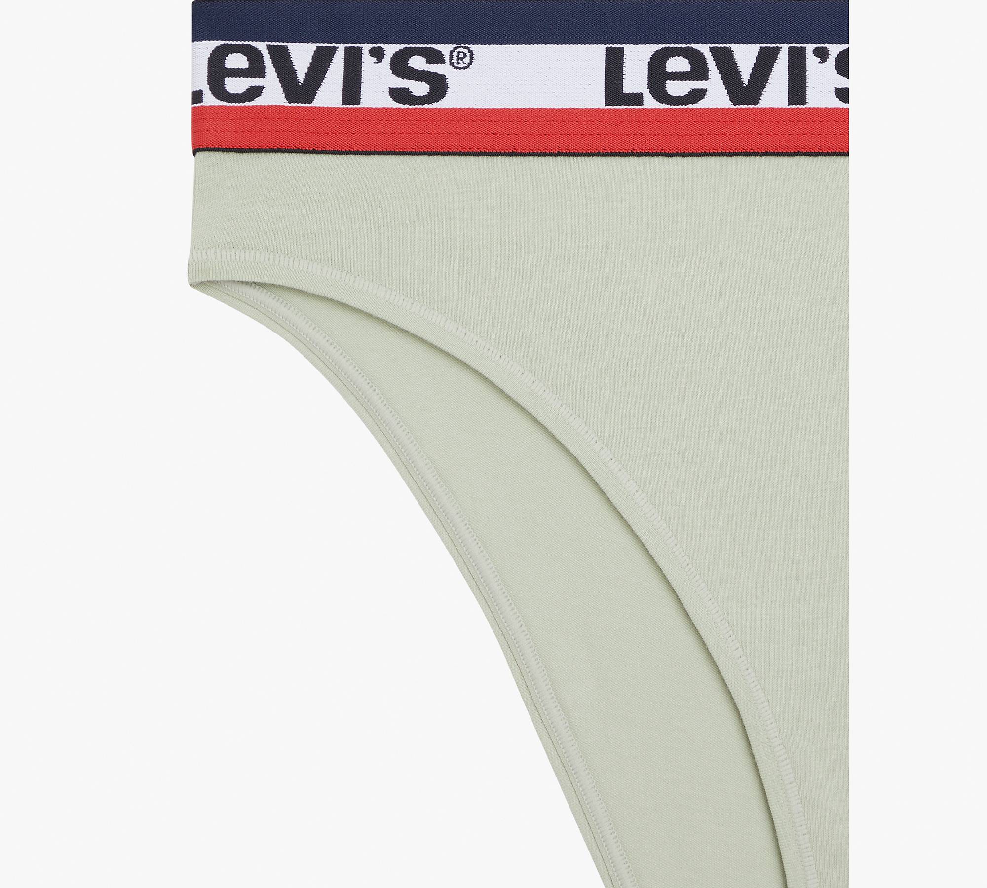 High Waisted High Cut Underwear - Green | Levi's® US