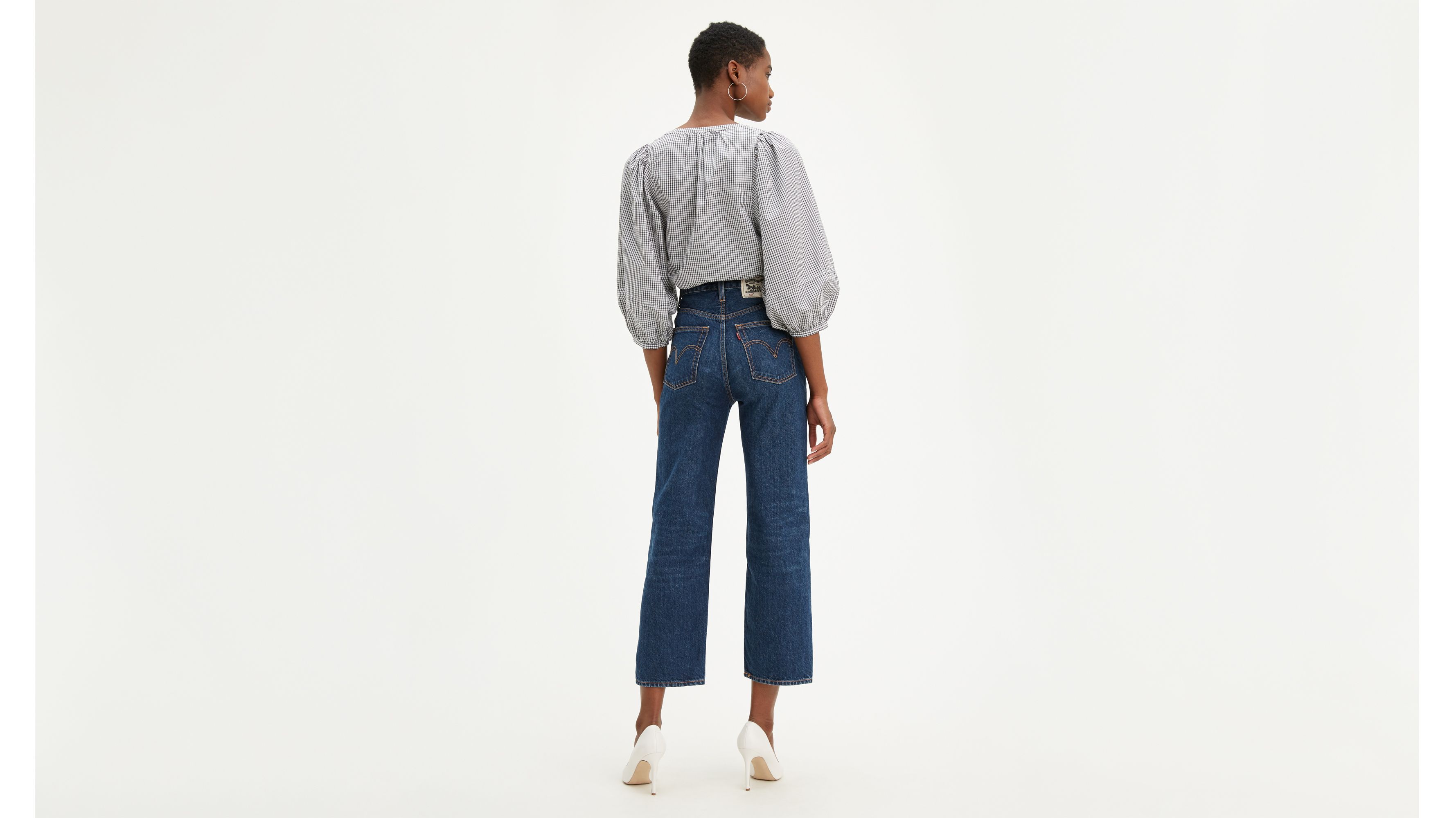 Levi's ribcage store straight jean