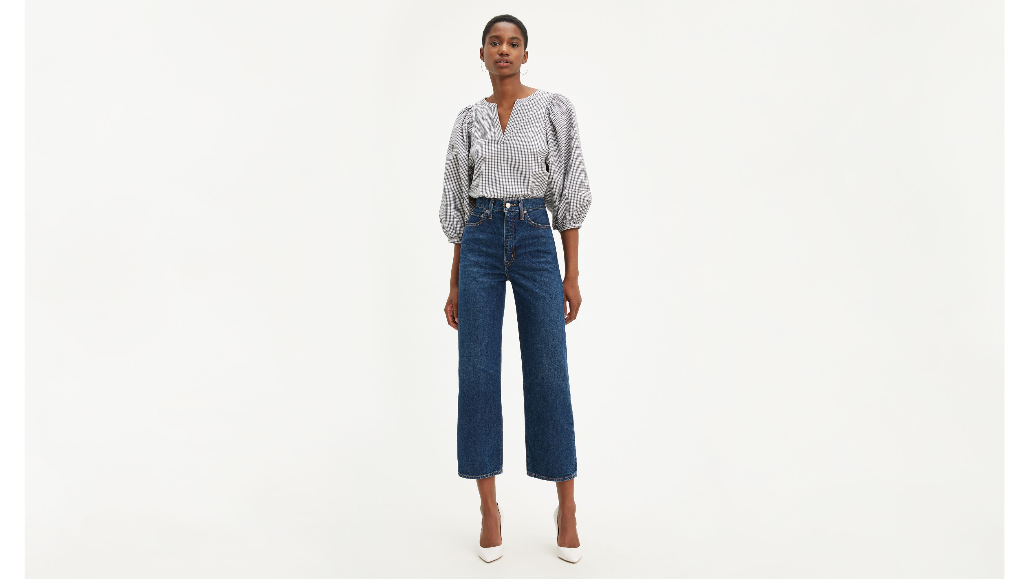 Levi's® WellThread® Ribcage Straight Jeans 3