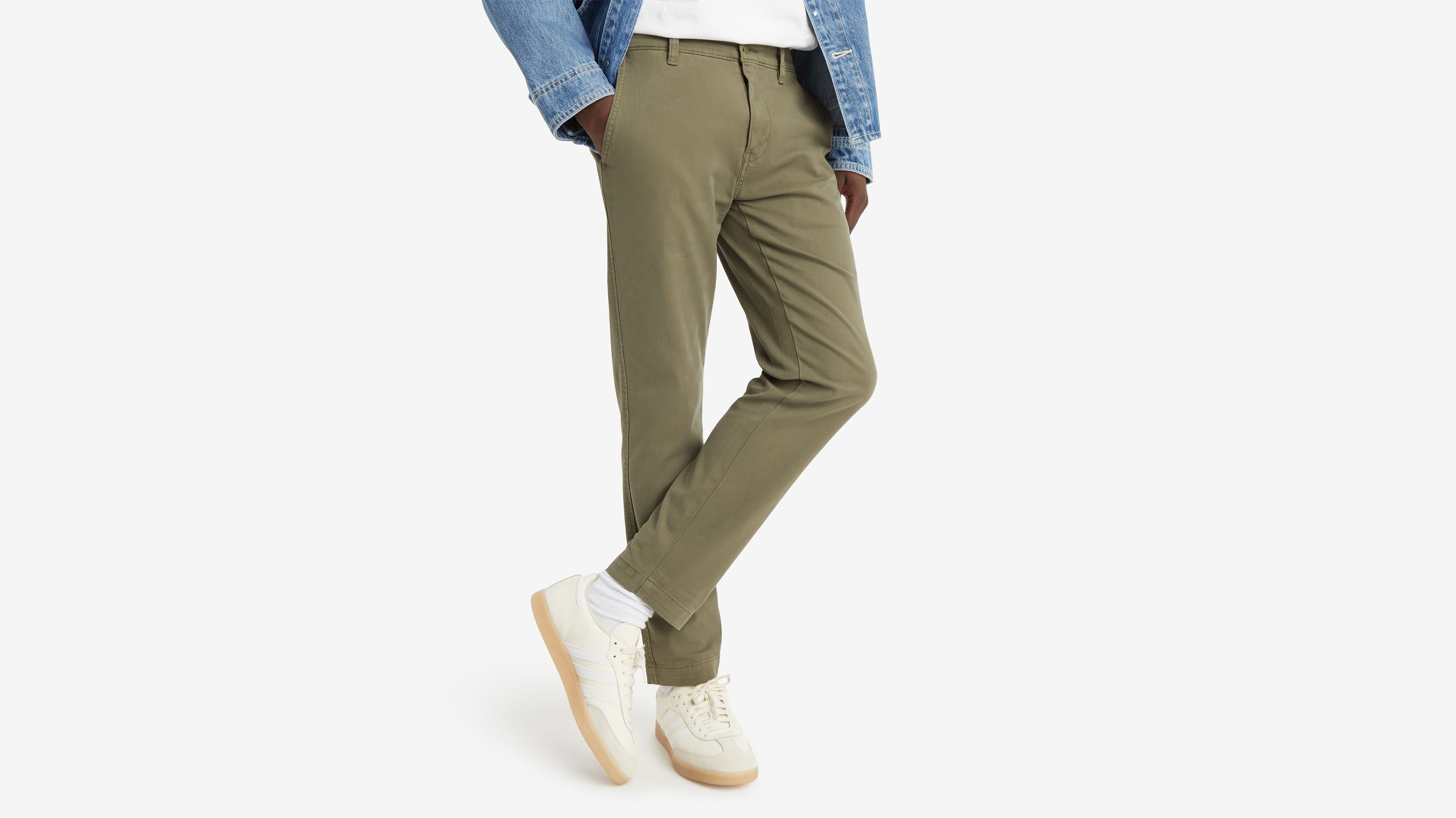 Levi's® Xx Chino Standard Taper Fit Men's Pants - Green | Levi's® US