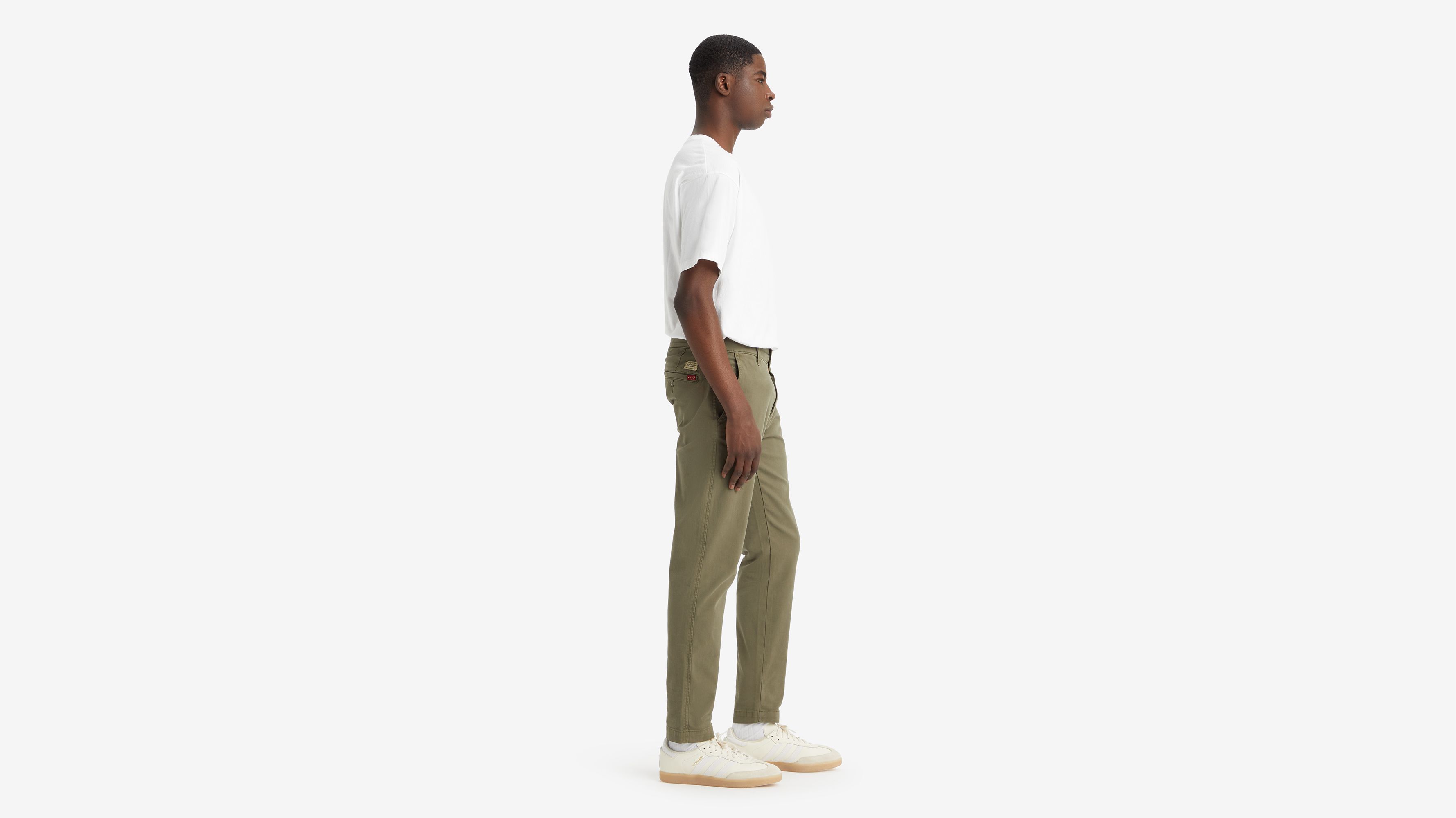 Levi's Xx Chino Standard Taper Pants In Bunker Olive
