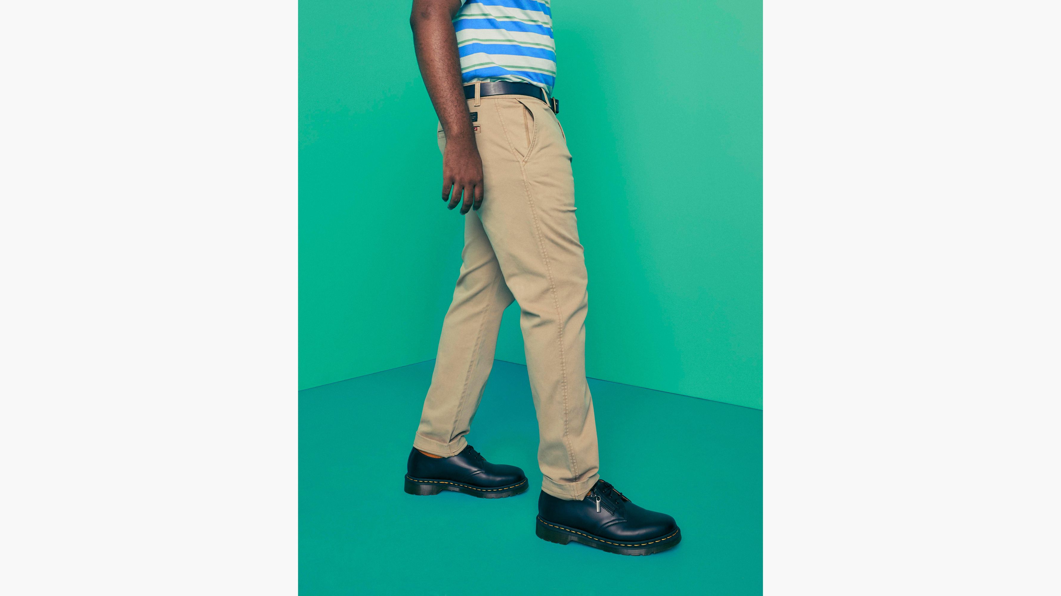 levi's tapered chinos