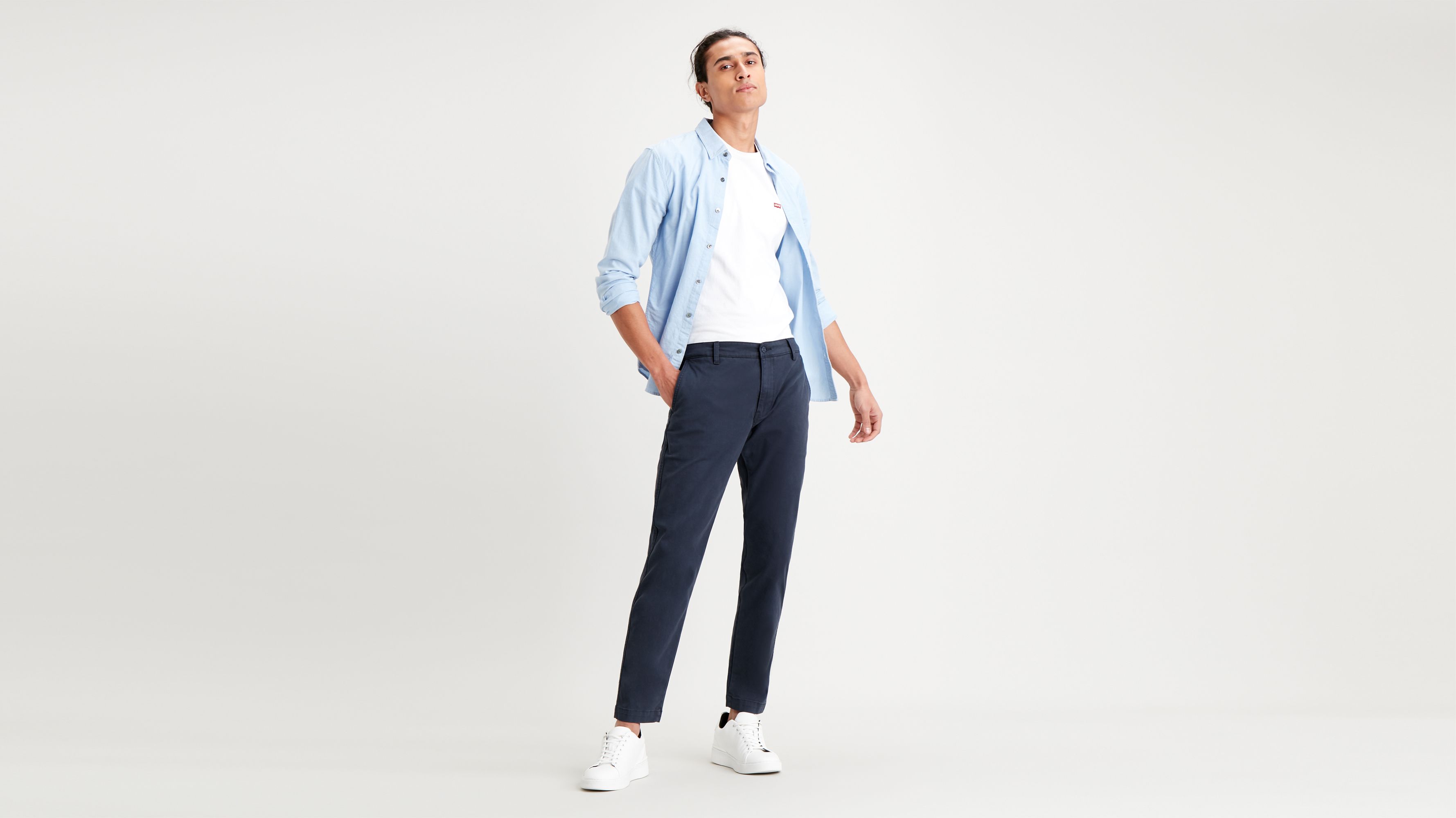 levis blue chinos