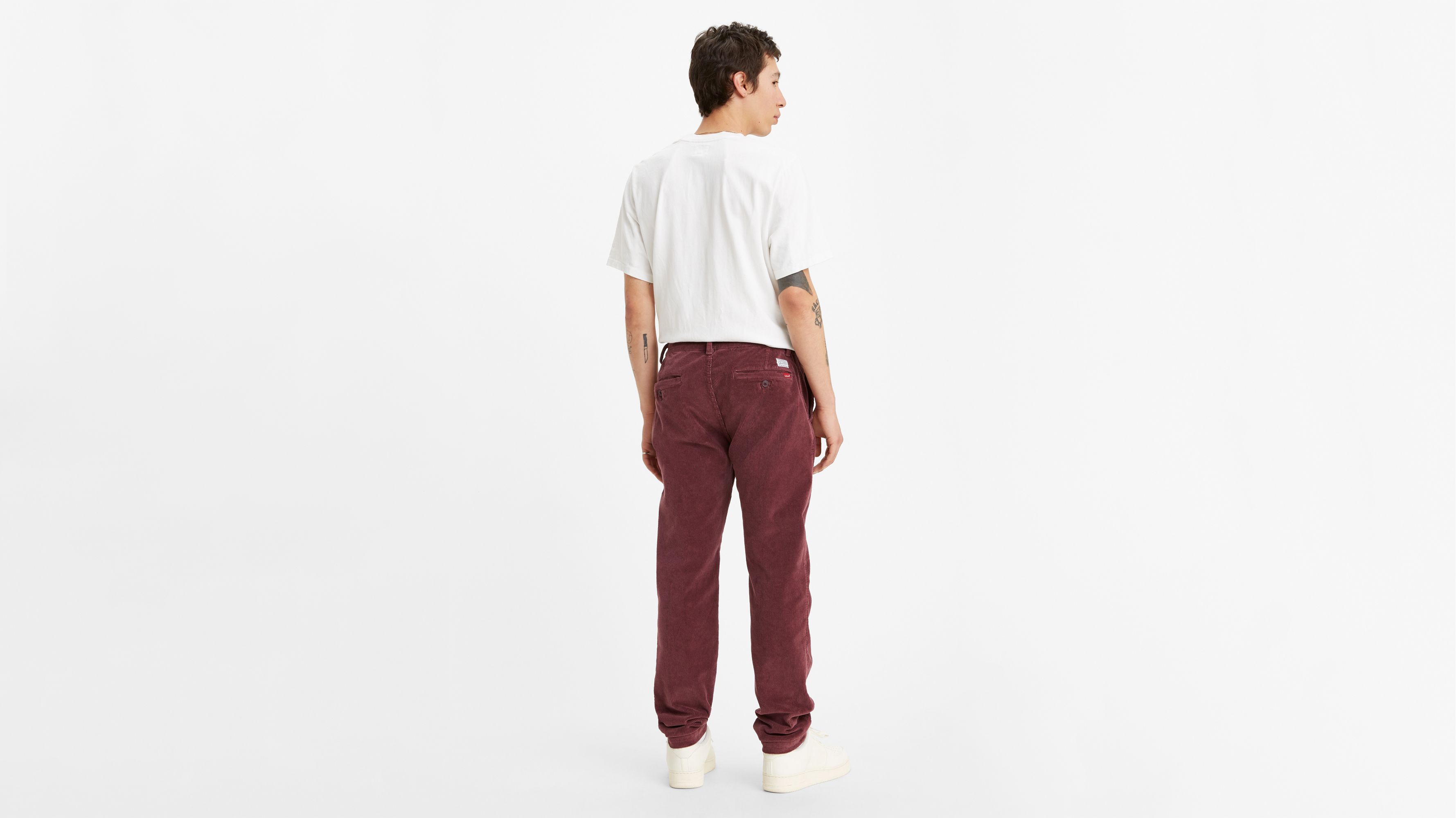 Levi's® Xx Chino Authentic Straight Fit Corduroy Men's Pants - Brown