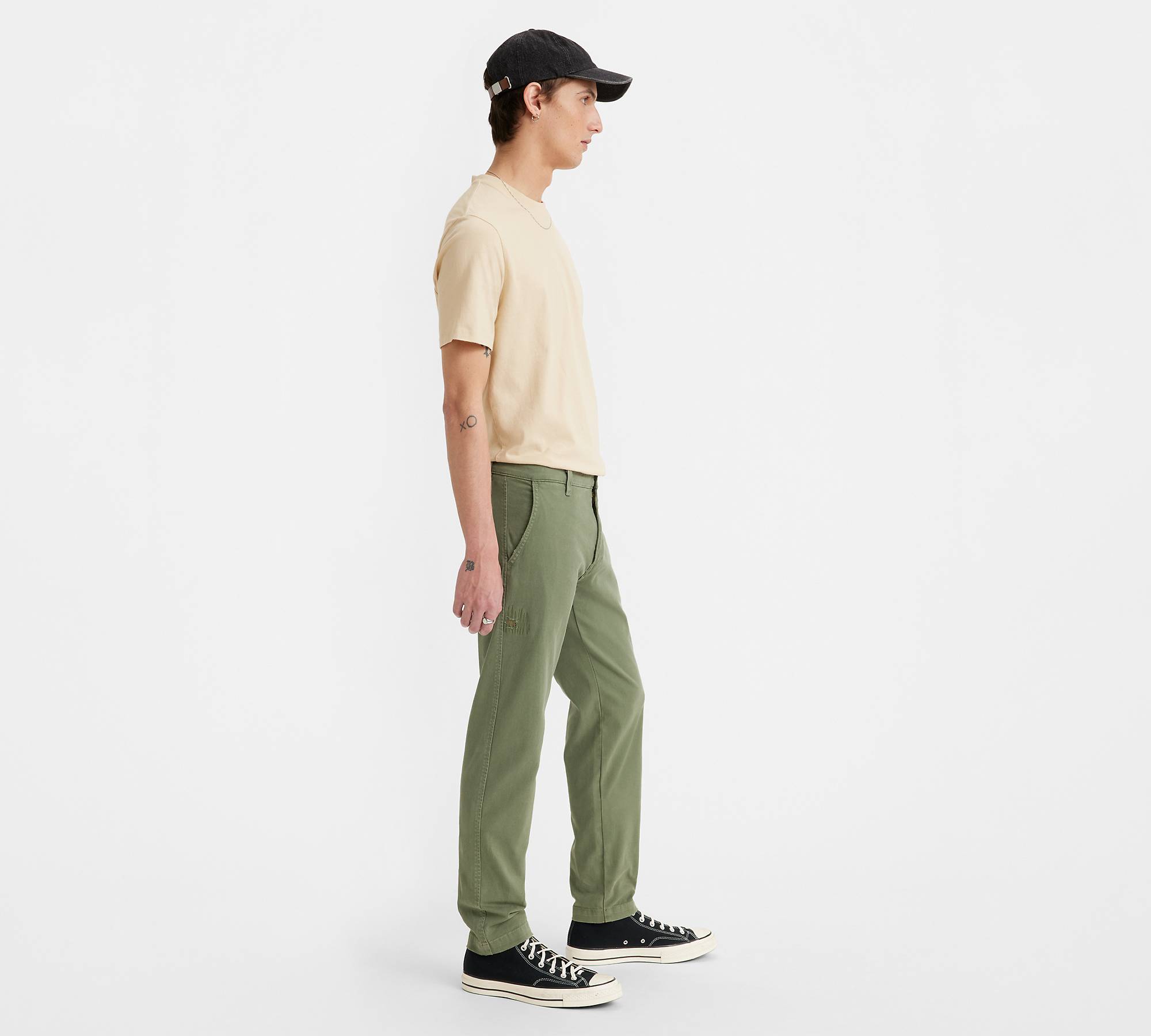 Levi's® Xx Chino Standard Taper Fit Men's Pants - Green | Levi's® CA