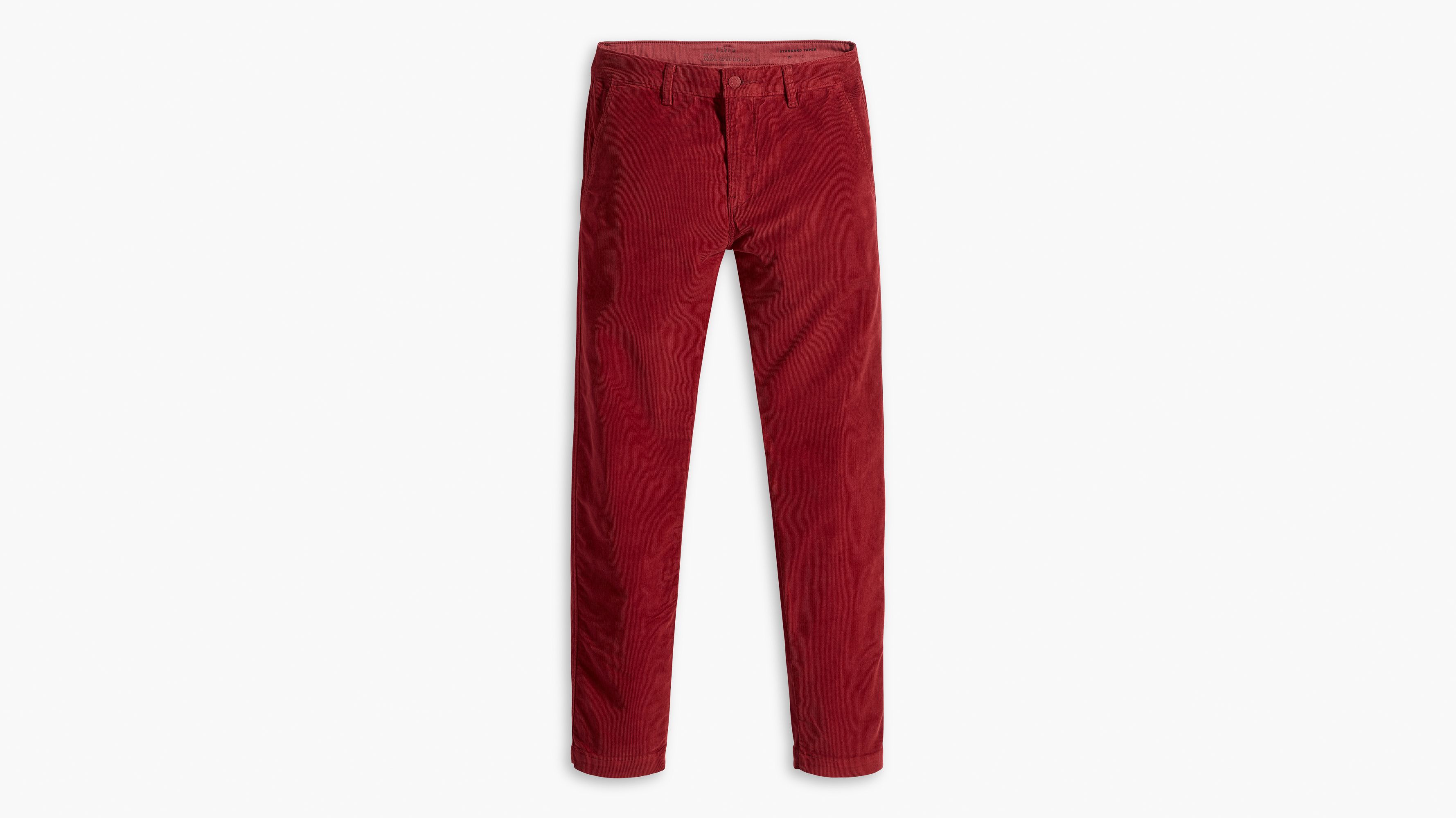 311 Shaping Skinny Corduroy Pants - Red