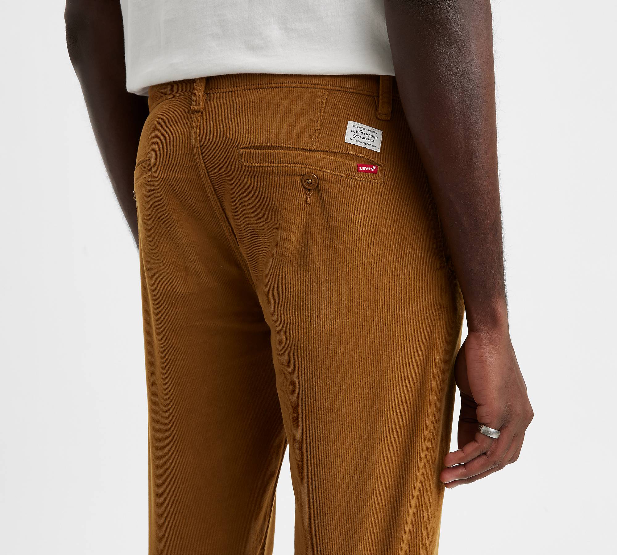 Levi's® Xx Chino Standard Taper Fit Corduroy Men's Pants - Brown | Levi ...