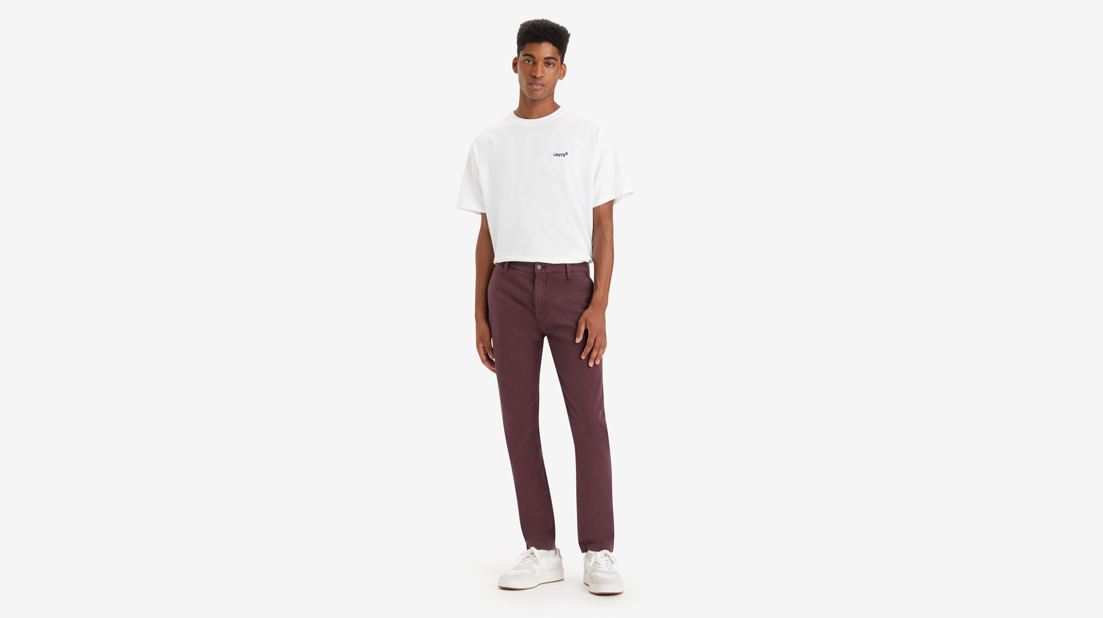 Xx Chino Standard Taper Fit Men's Pants - Red | Levi's® US