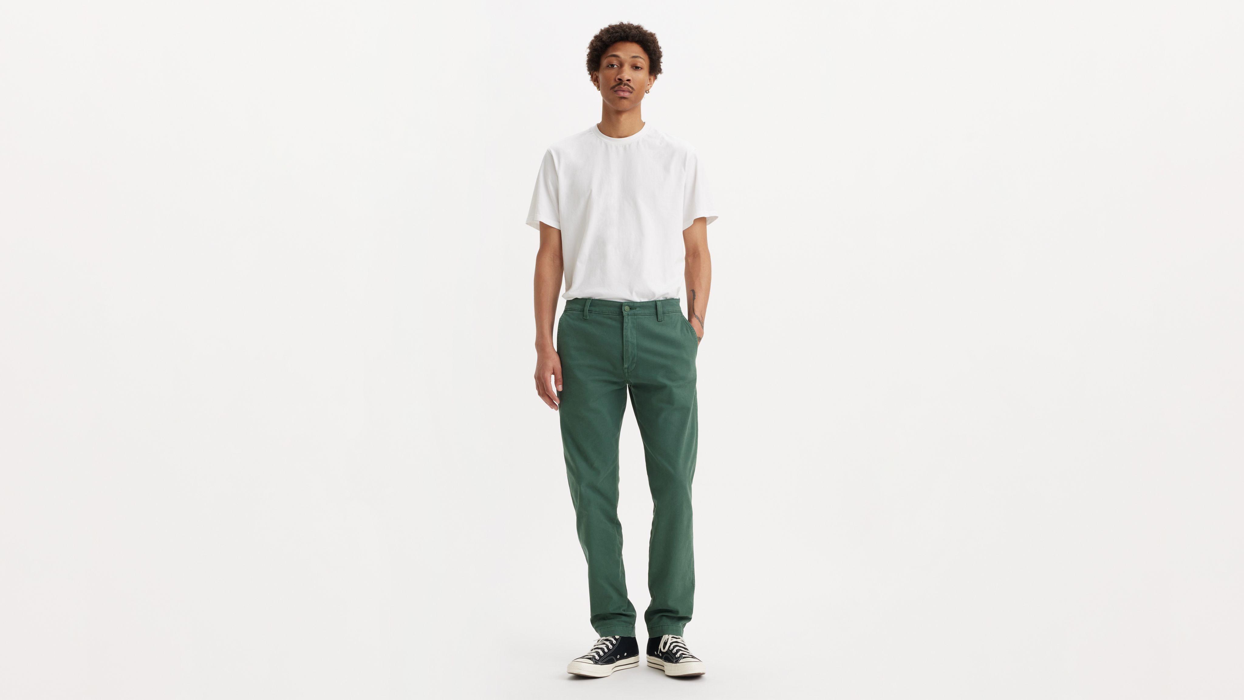 Xx Chino Standard Taper Pants - Green | Levi's® CY