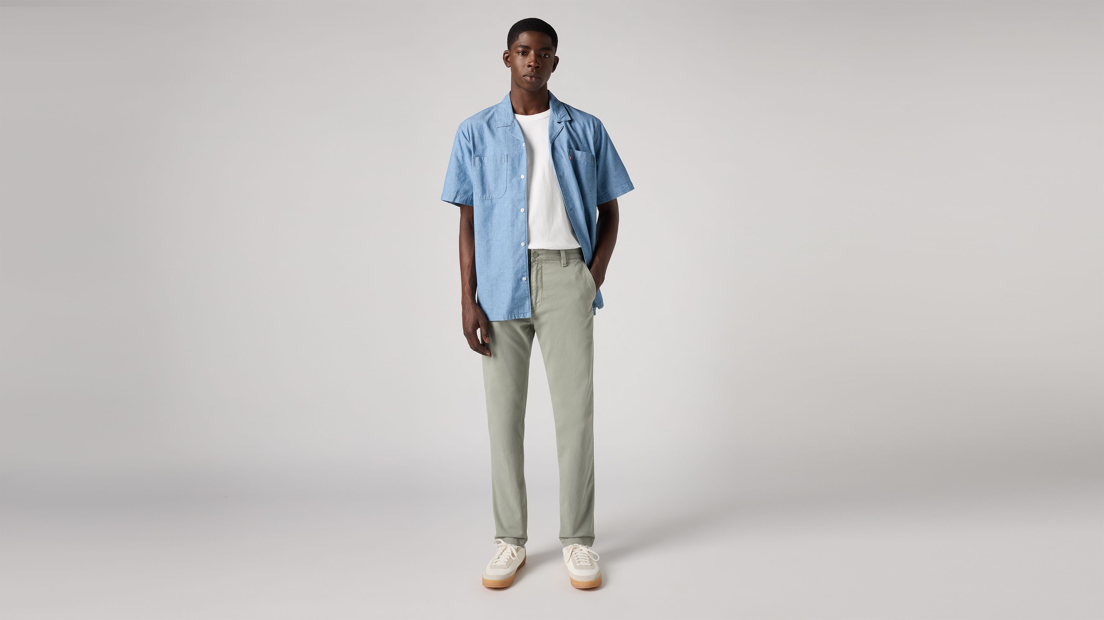 XX Chino Standard Taper Trousers 1