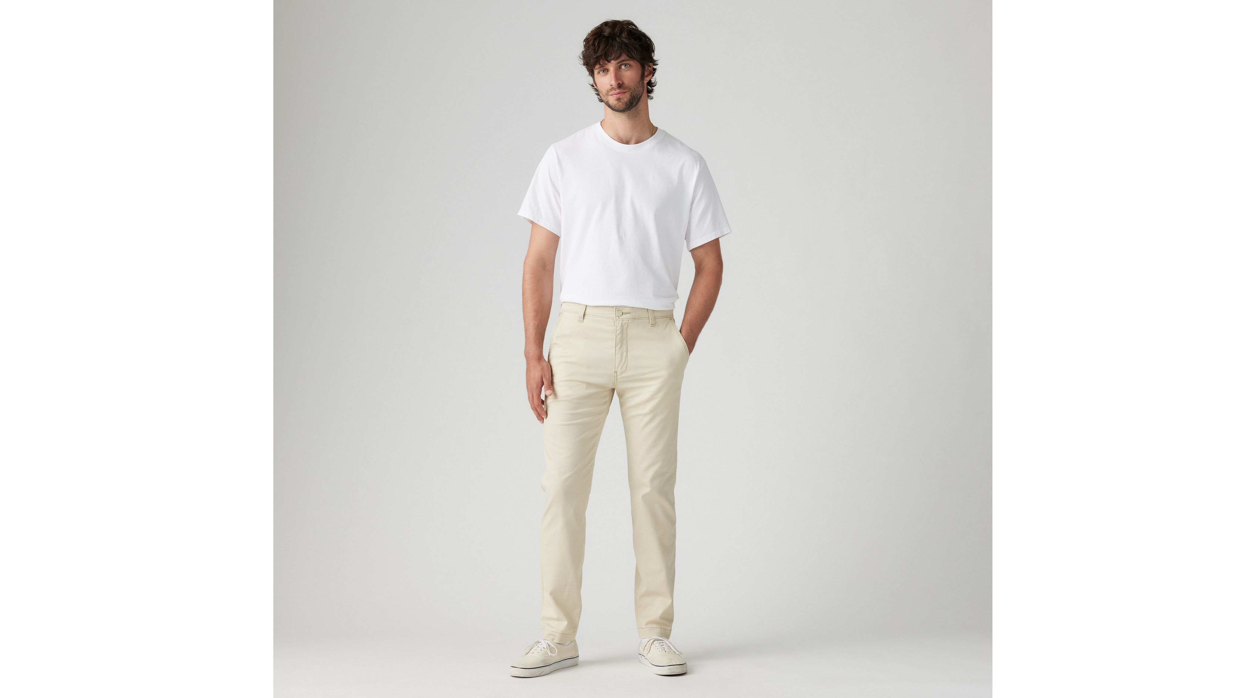 パンツ LAPIIS /  OX 1tuck Straight Pants パンツ LAPIIS / OX 1tuck straight pants 1 Women's Super Flex