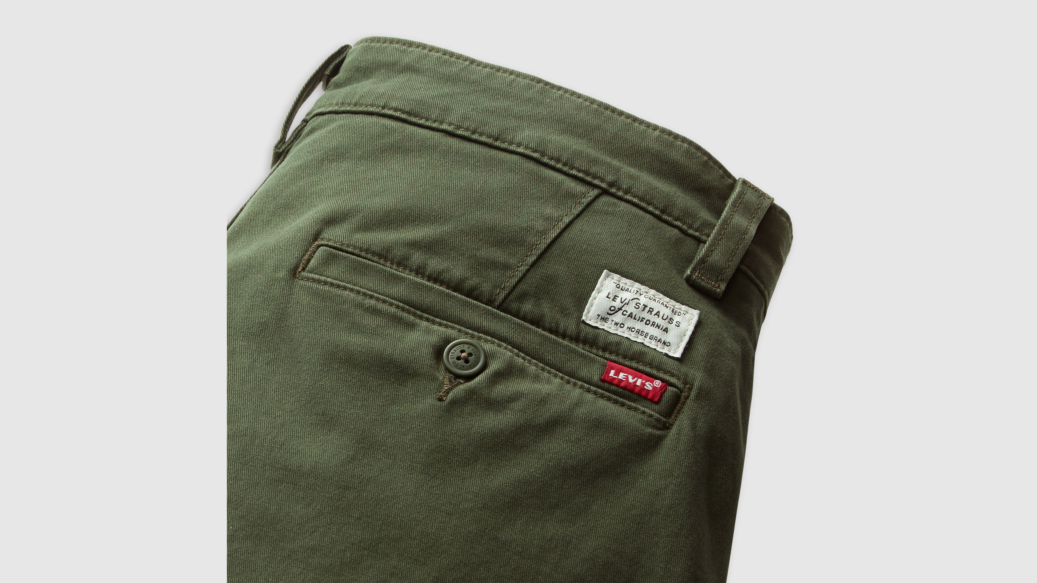 Xx Chino Standard Taper Fit Men's Pants - Green | Levi's® US