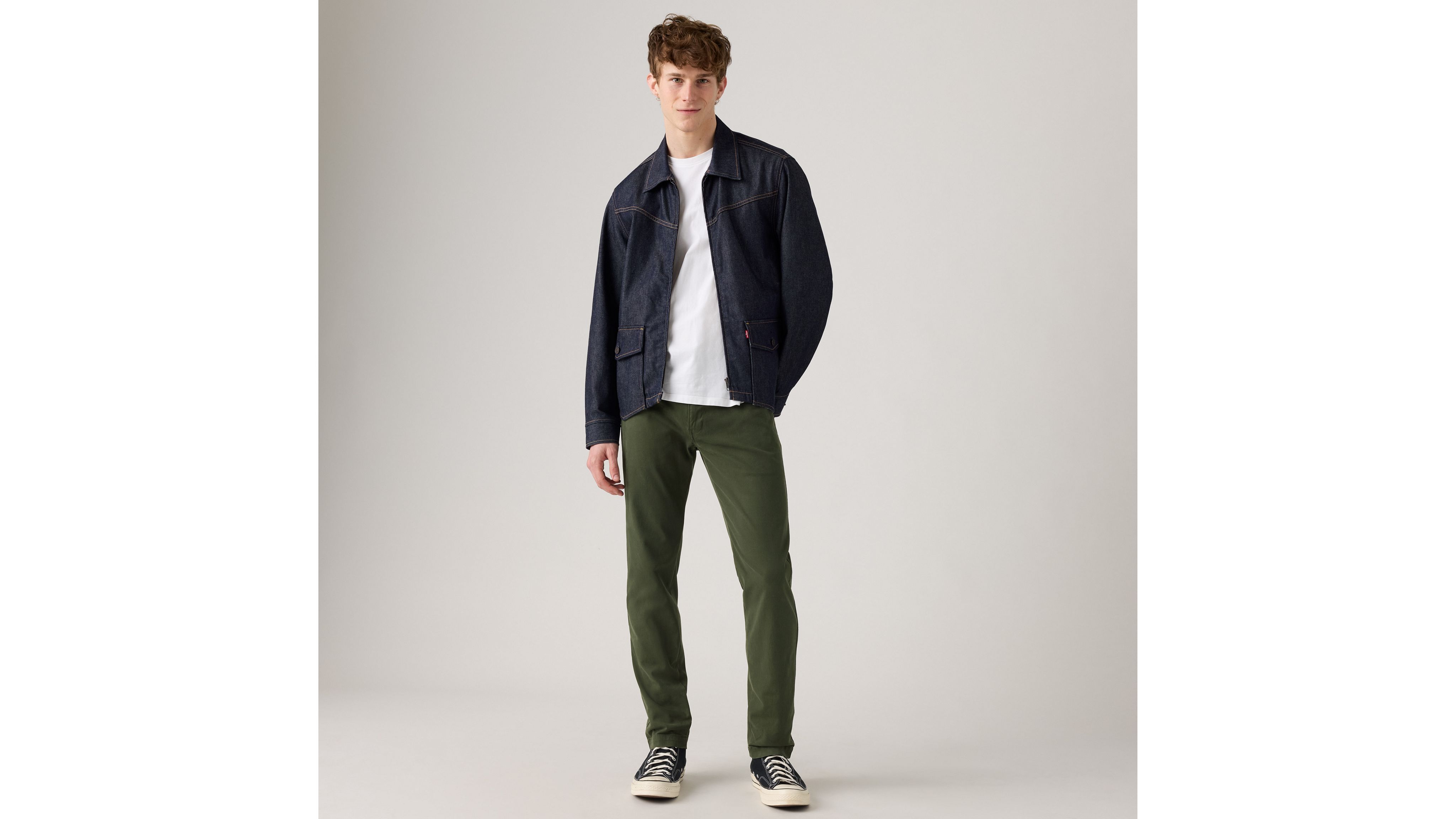 Levi's Xx Chino Standard Taper Fit Men's Pants 36x32 In Green