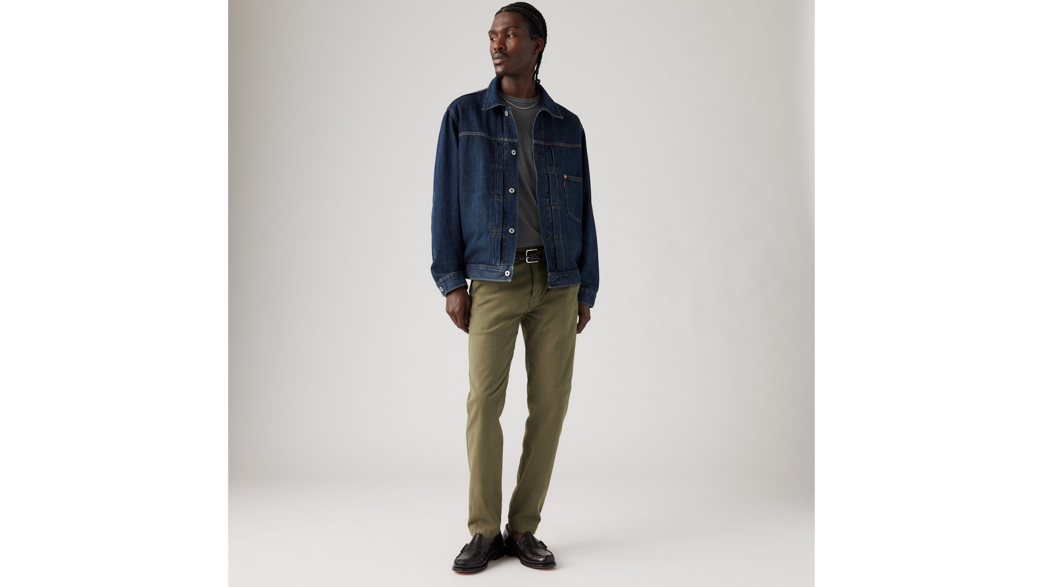 Levi’s® Xx Chino Slim Taper Fit Men's Pants - Green | Levi's® US