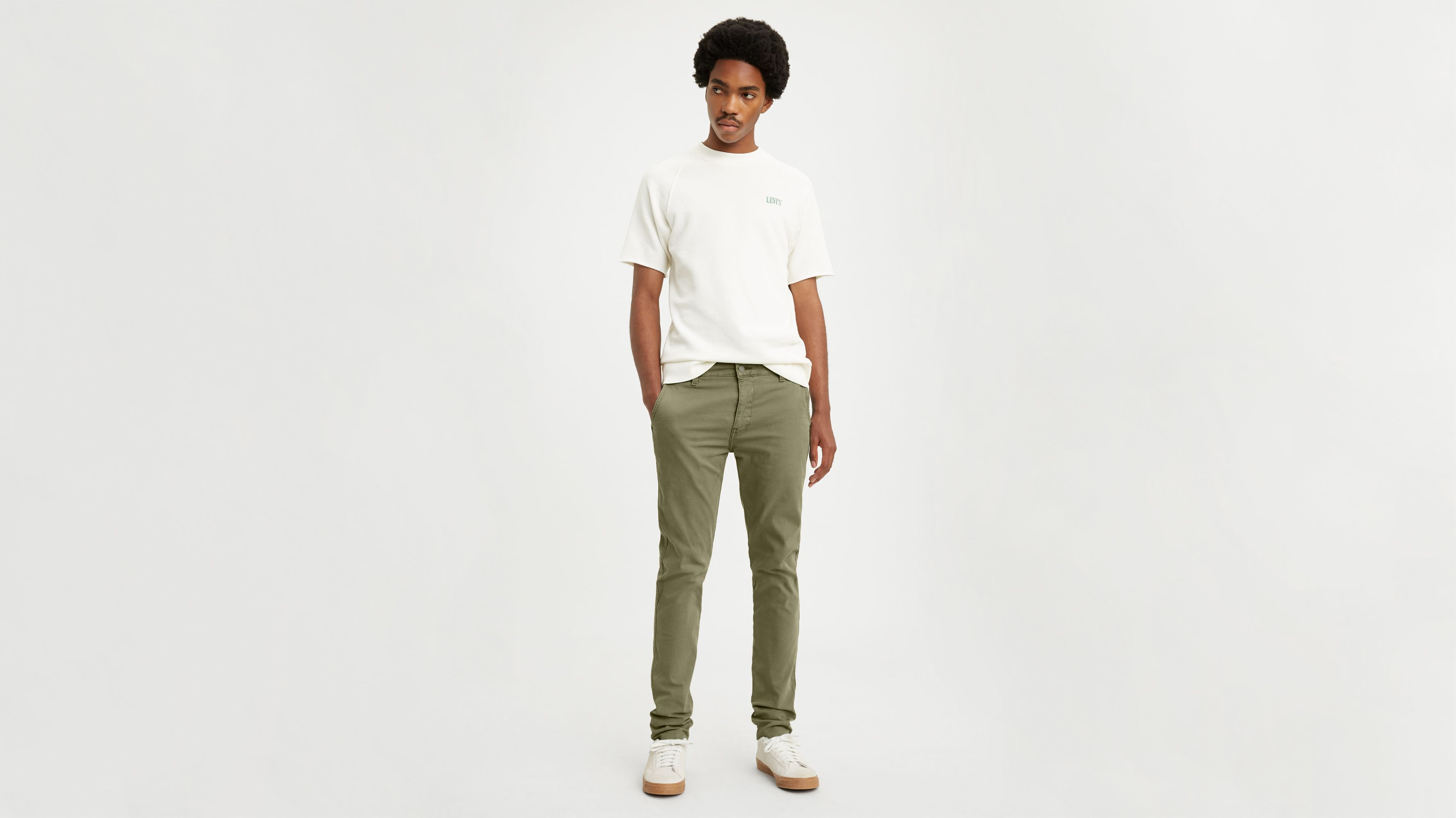 levis army green jeans