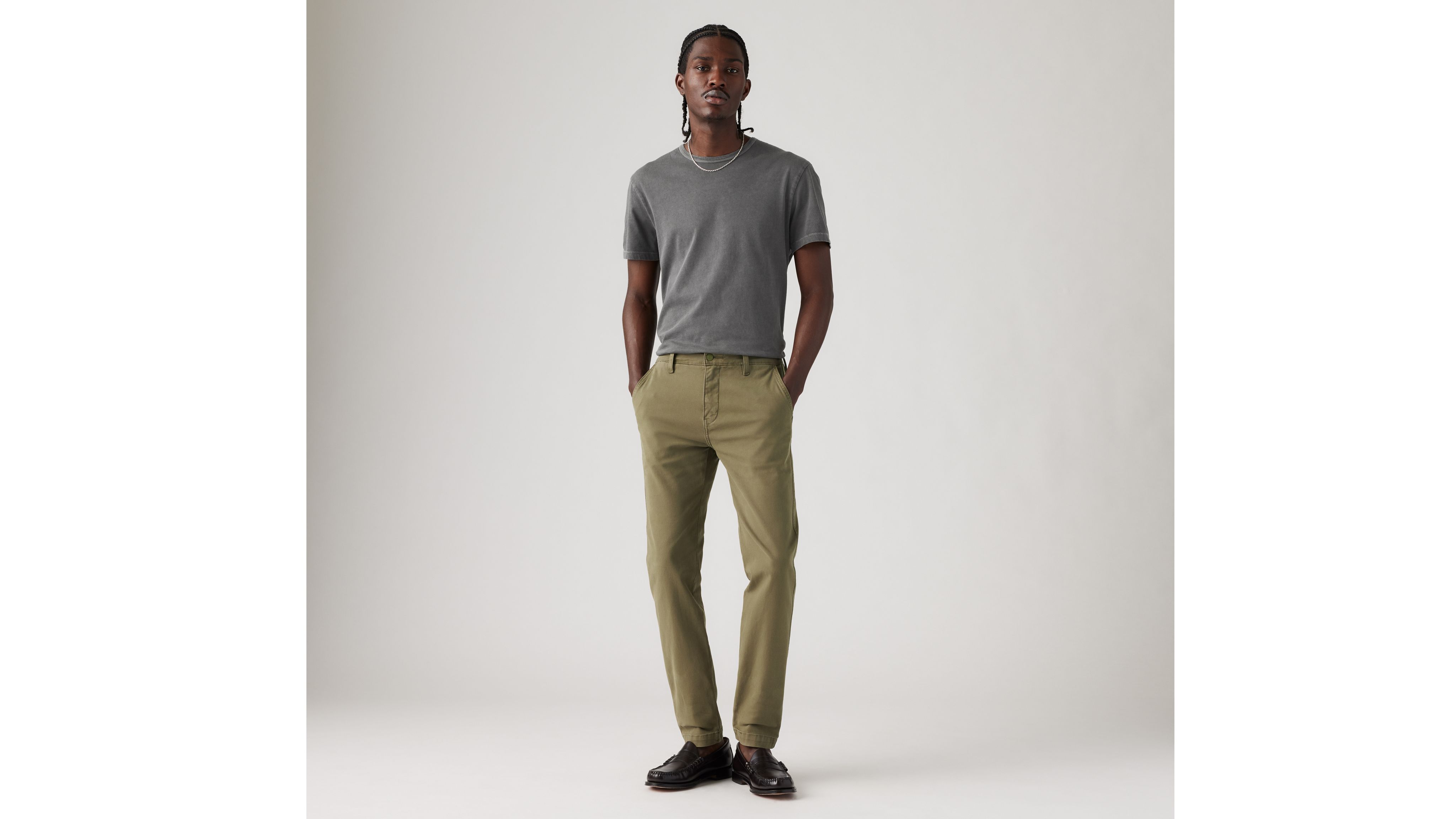 levi's olive pants