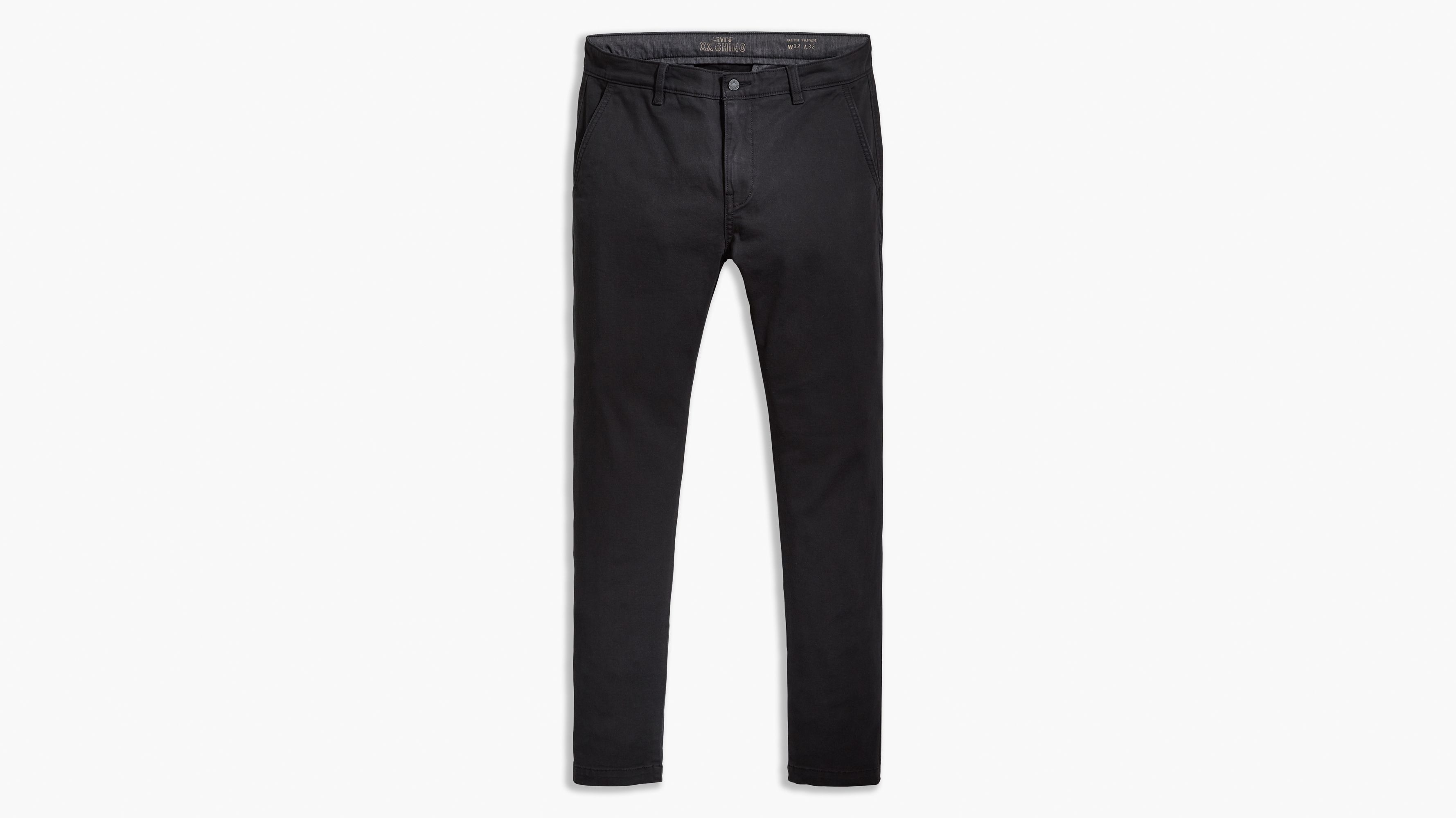 Xx Chino Ceñidos De Corte Cónico Levi's® - Negro | Levi's® ES