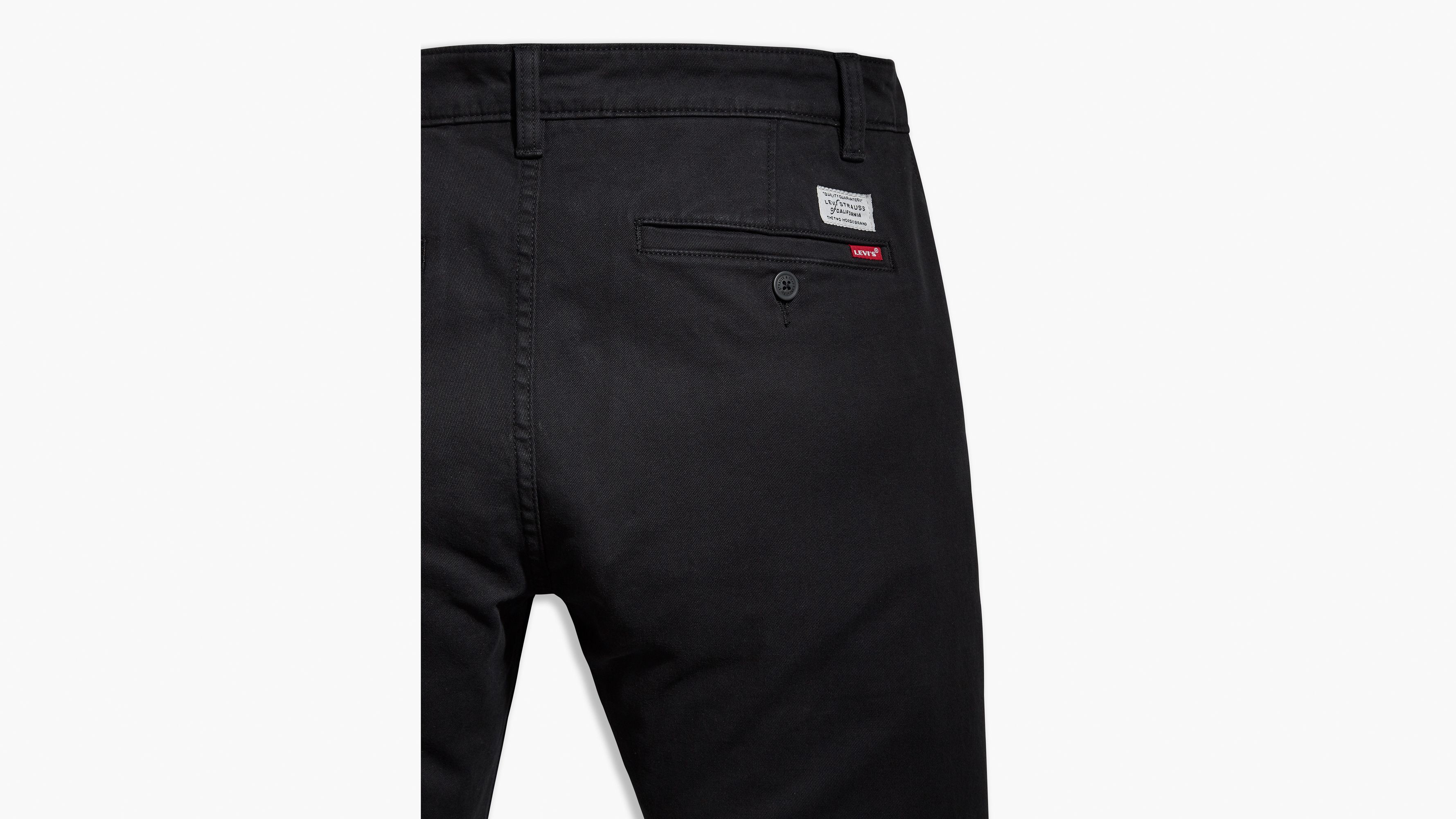 Black shop levi chinos