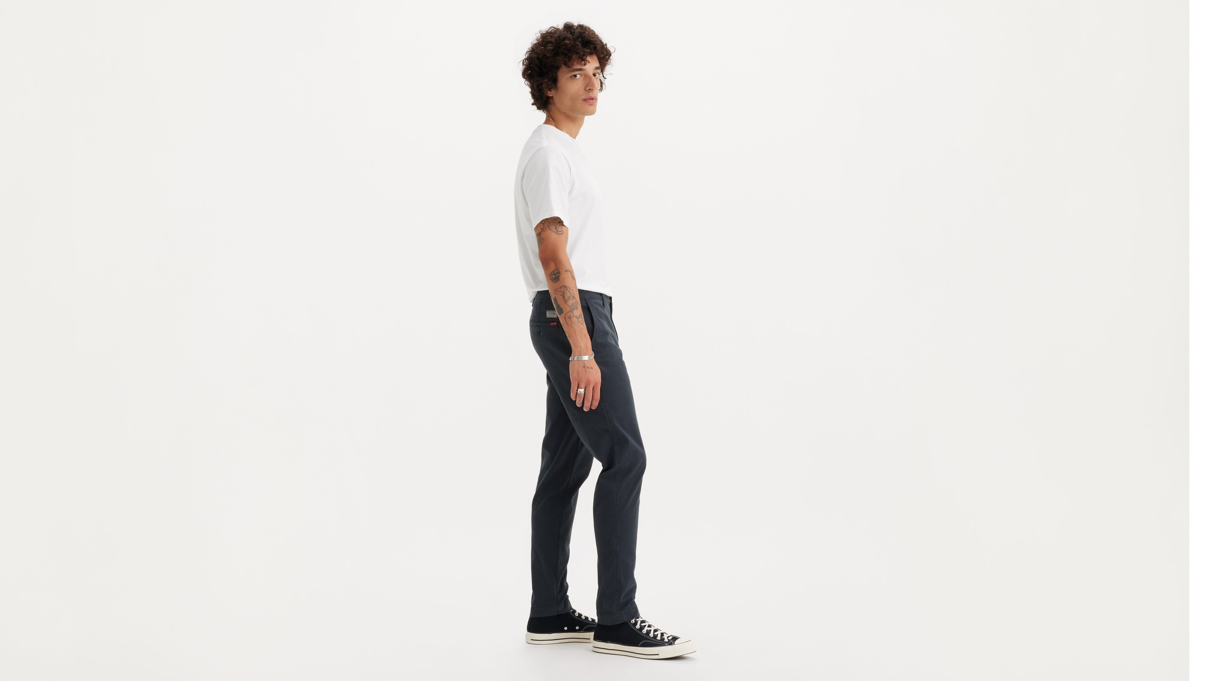 levi's navy chinos