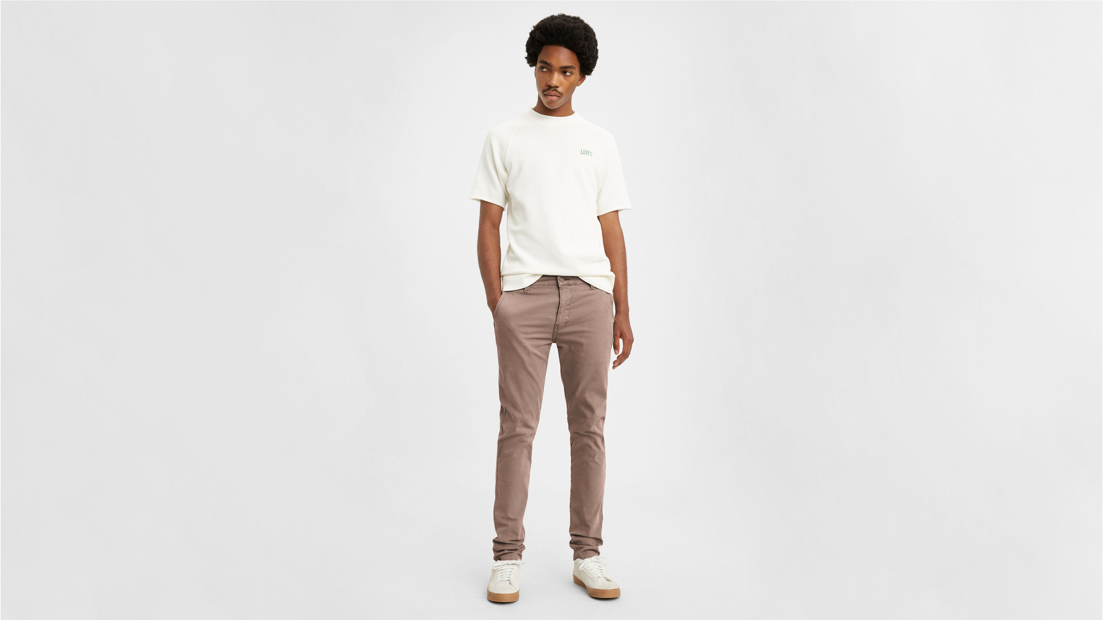 tan levi pants