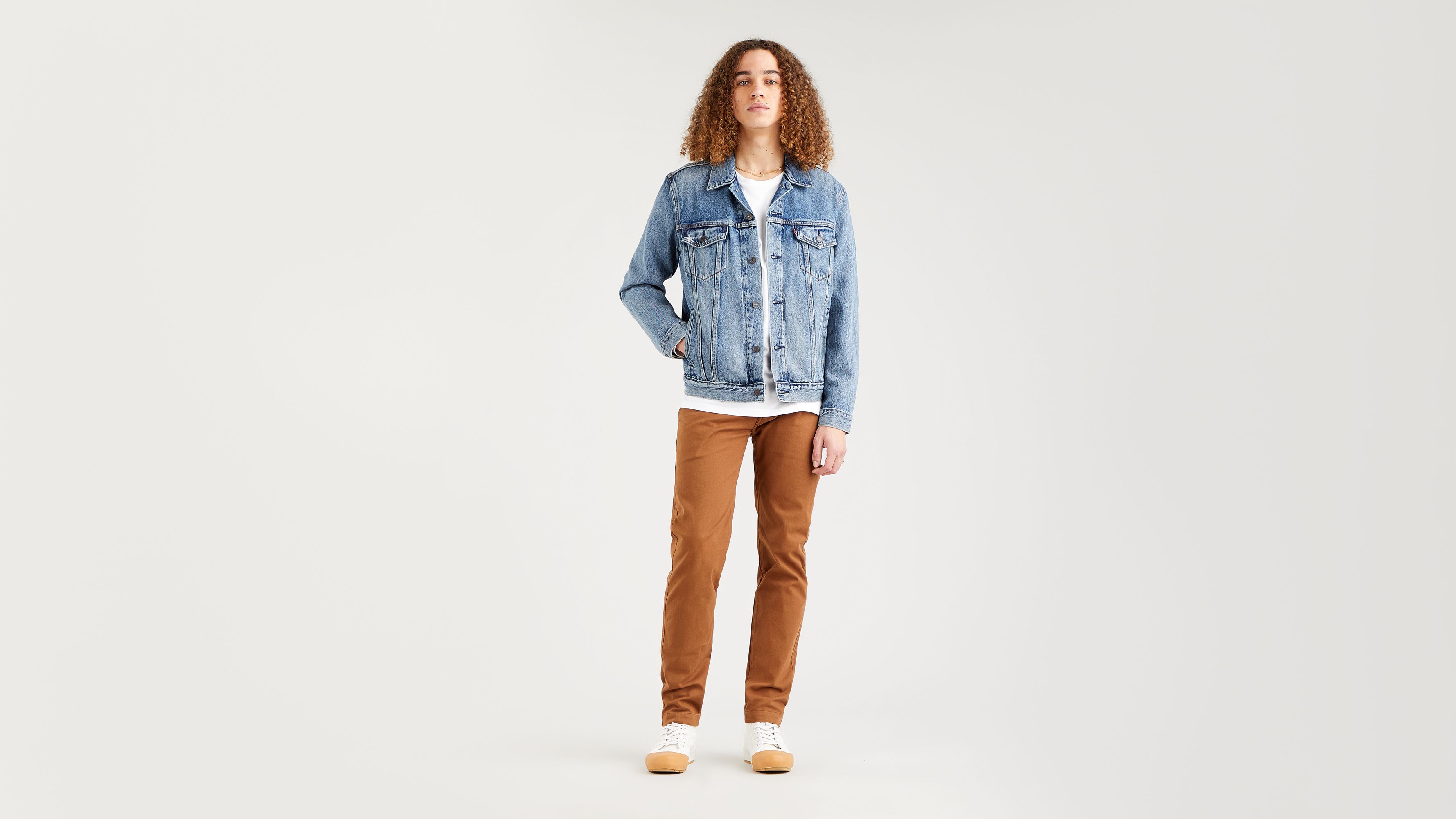 levi's two tone trousers