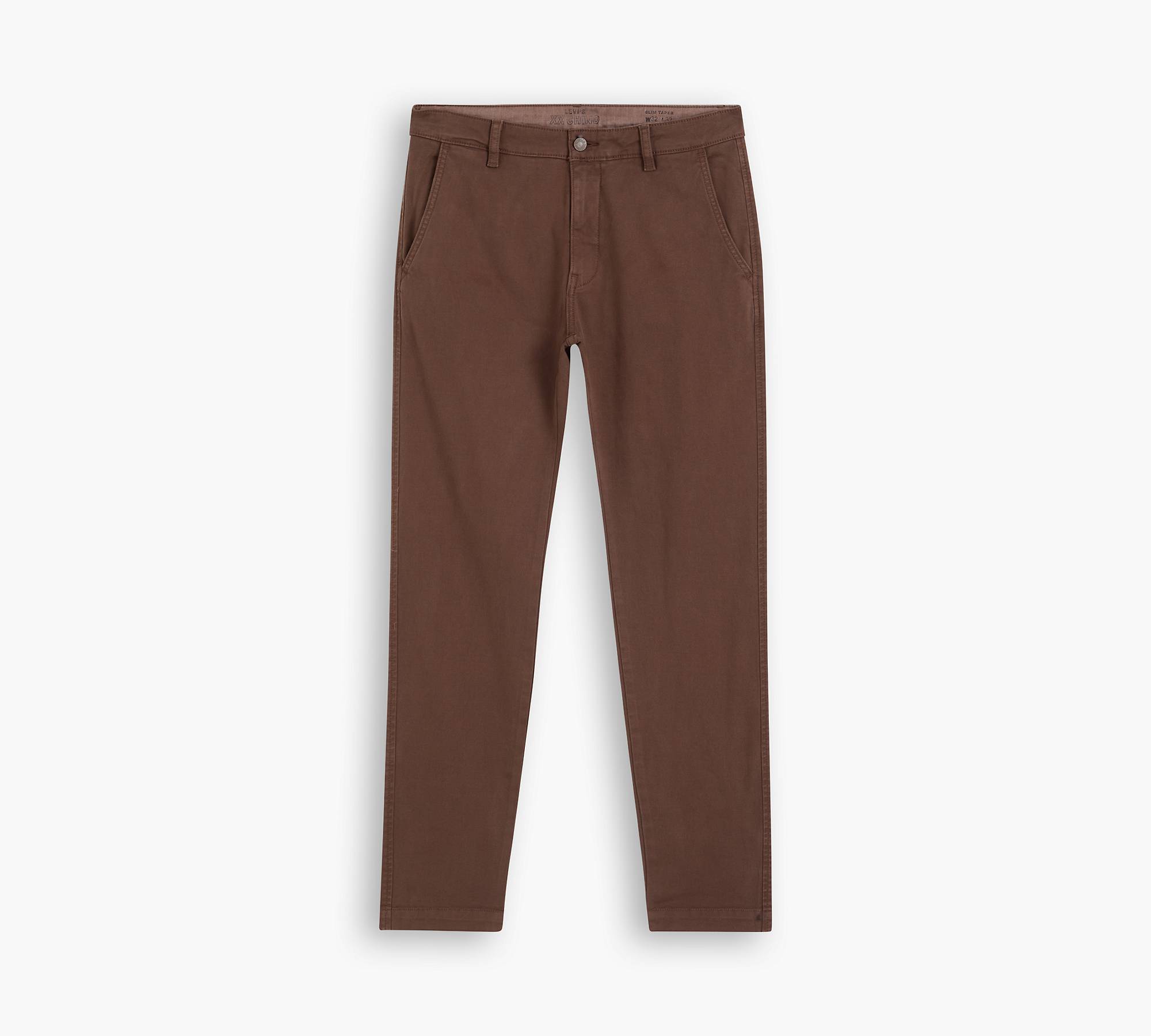 Levi's® Xx Chino Slim Taper Fit Men's Pants - Brown | Levi's® US