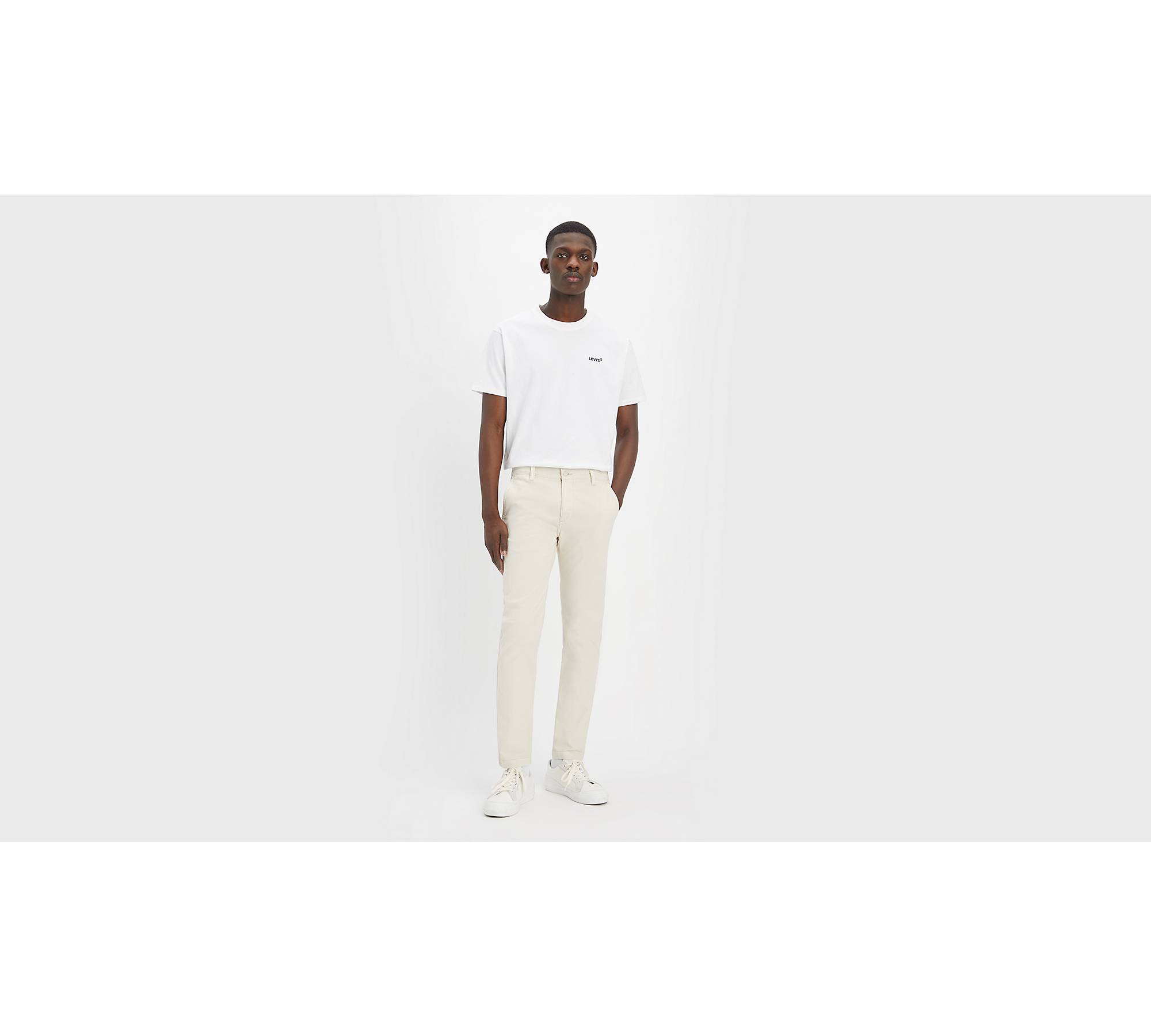 Levi's® Xx Chino Slim Taper Fit Men's Pants - White | Levi's® US