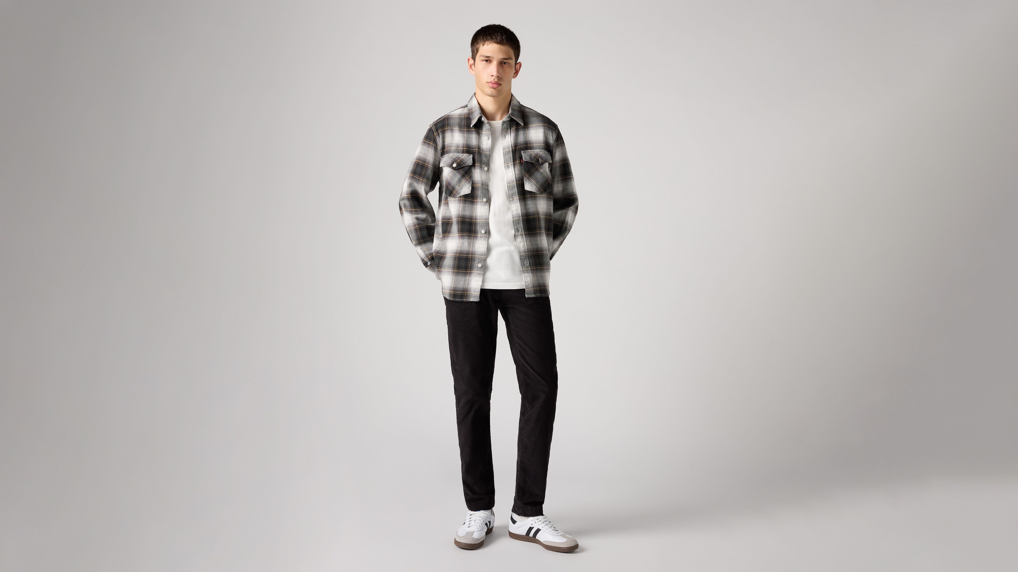 Slanke XX chinobukser med indsnævrede ben 1