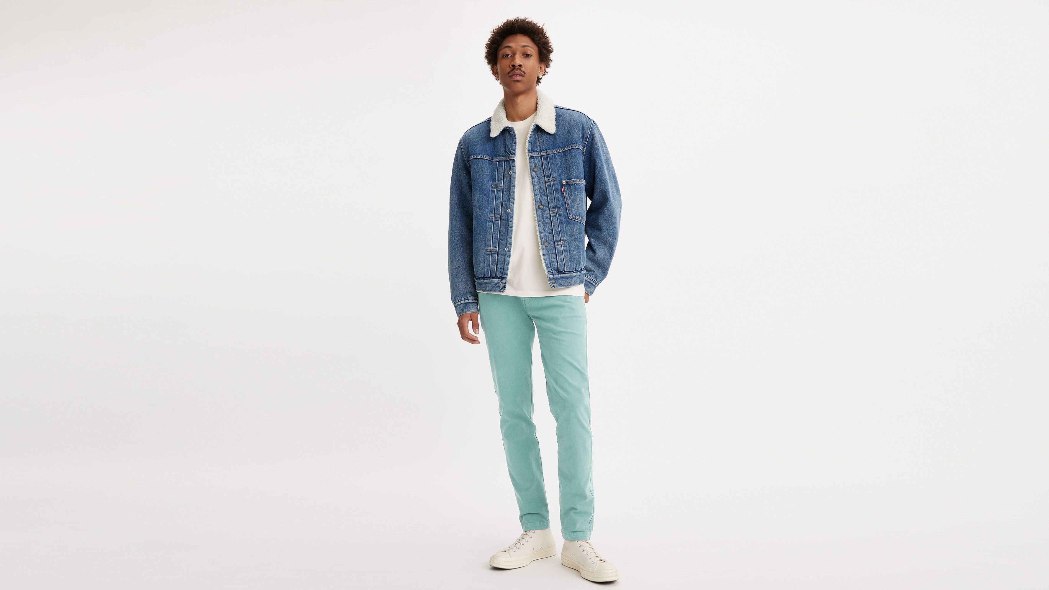 Levi's® XX CHINO SLIM II - Chino - baltic navy shady/donkerblauw