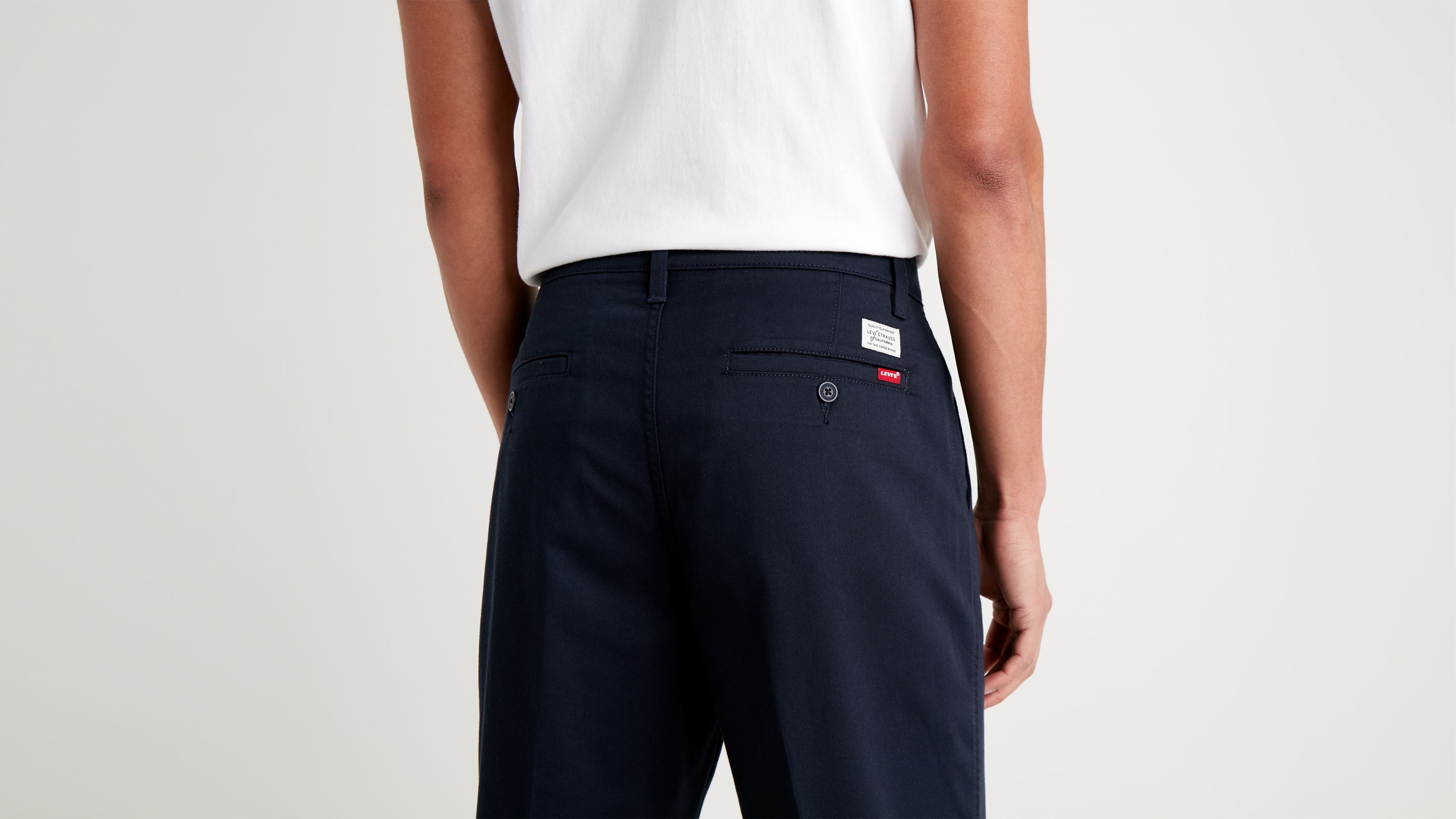 levi's navy chinos