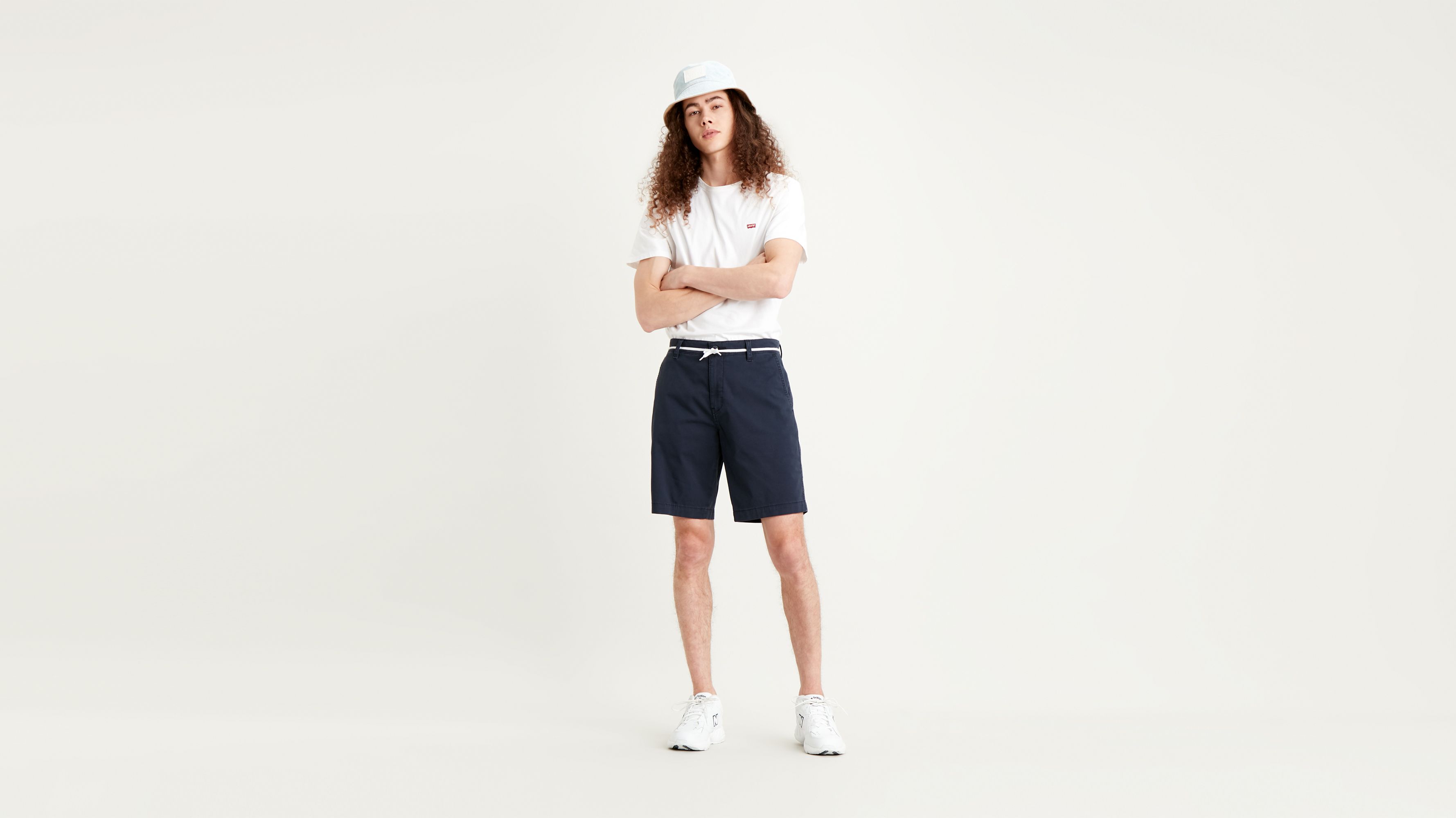 levis taper chino shorts