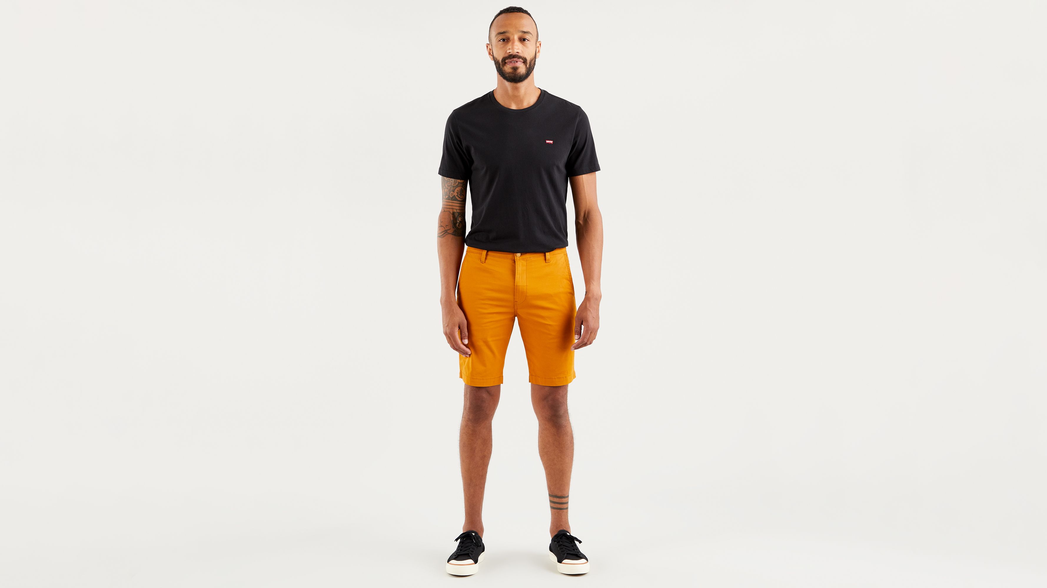 levi's taper shorts