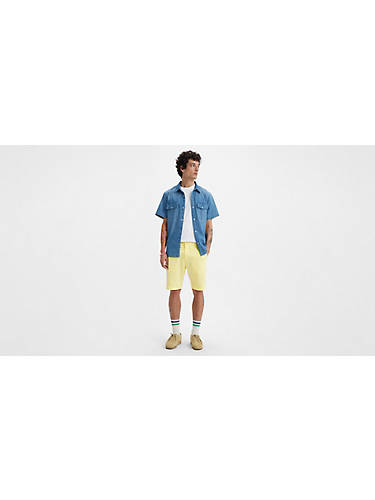 리바이스 Levi Levi’s Xx Chino Taper Fit Mens Shorts,Powdered Yellow - Yellow